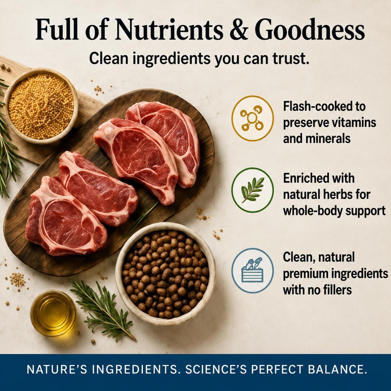 Canine Caviar - Open Range: Water Buffalo & Chickpea Alkaline Dry Dog Food, Limited Ingredients, Gluten-Free, Based on Science & Research, Veterinary Alternative Diet (22 Pound Bag)