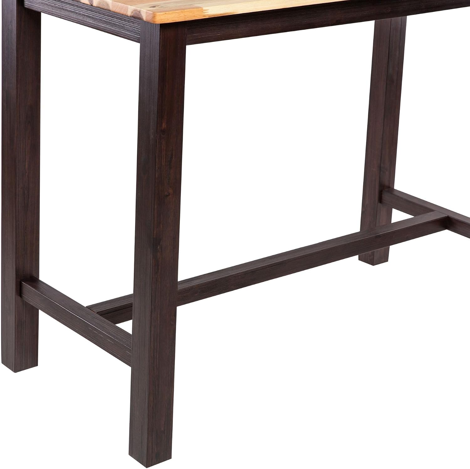 Boraam Sonoma Pub Table - Barnwood Wire-Brush