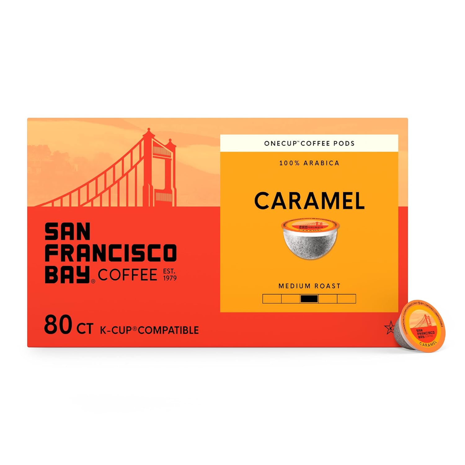 San Francisco Bay French Roast K-Cup Compatible Coffee Pods, 36 ct