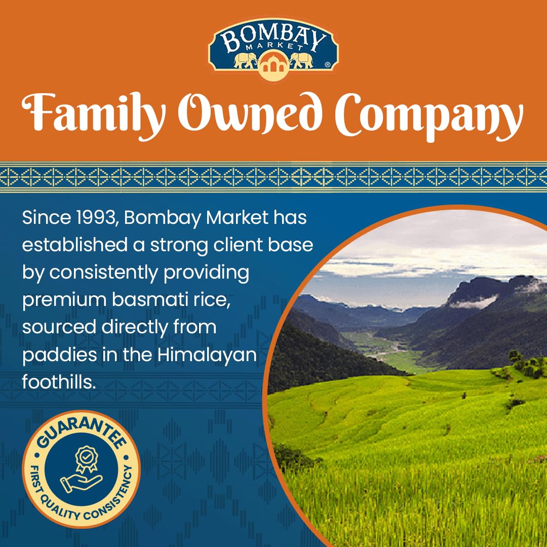 Bombay Basmati Brown Rice, 10-pounds Sack