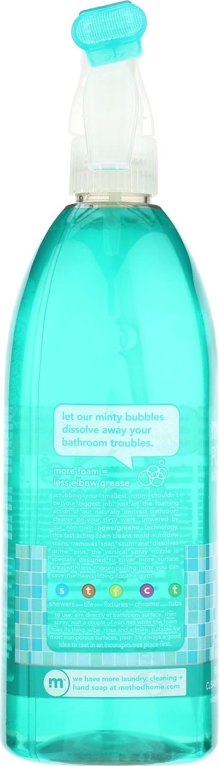 method Foaming Tub + Tile Cleaner, Eucalyptus Mint, 28 fl oz