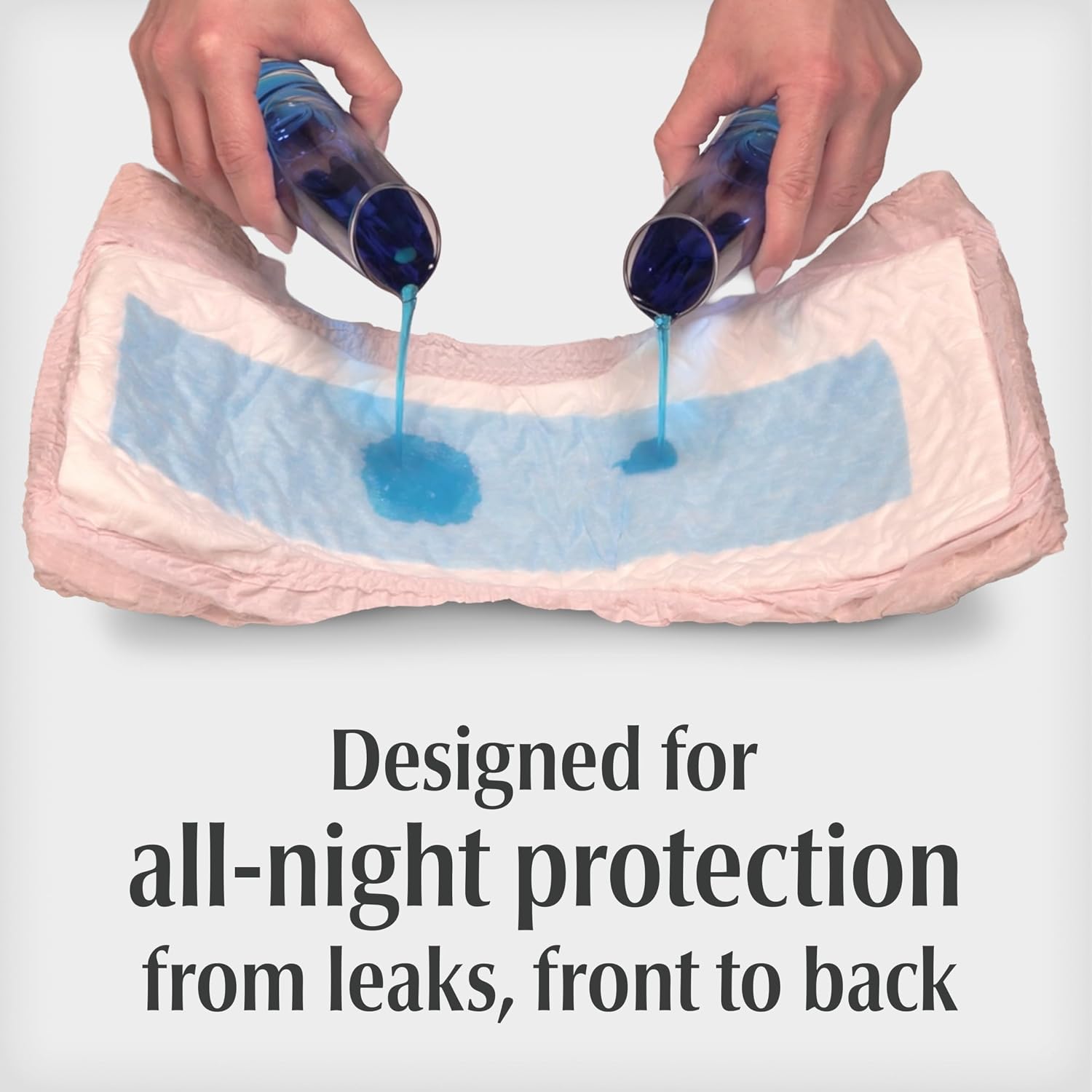 Depend Night Defense Adult Diapers for Women, Medium, 15 Count