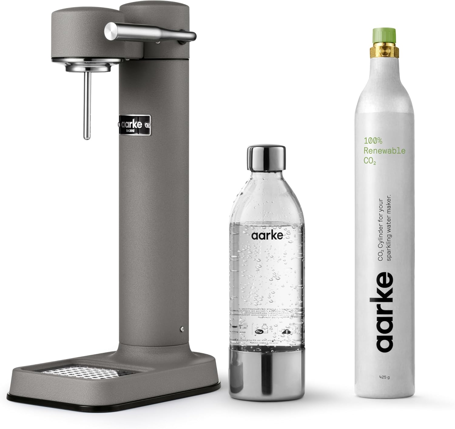 Aarke Carbonator 3 - Premium Sparkling Water Maker, Matte Black