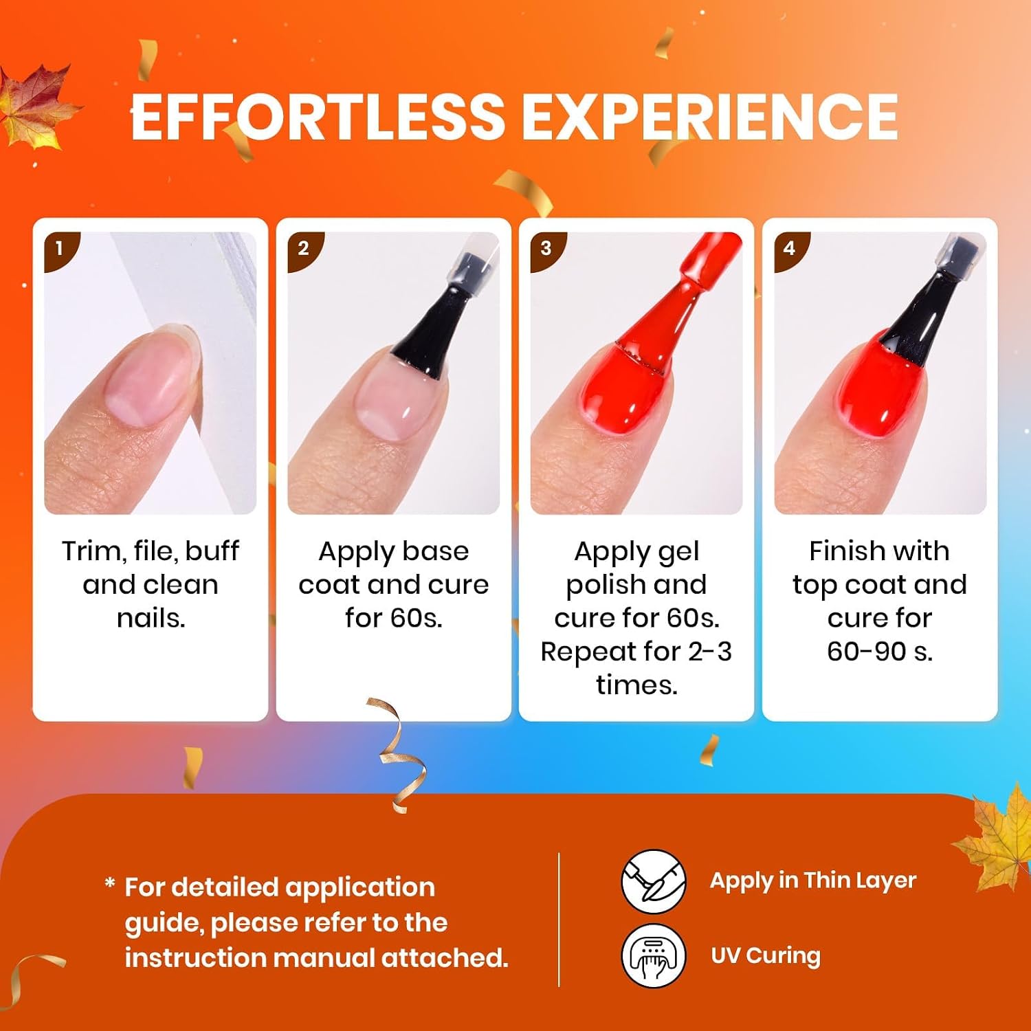 Beetles Gel Nail Polish Set with Base Glossy Matte Top Coat Macaron Gel