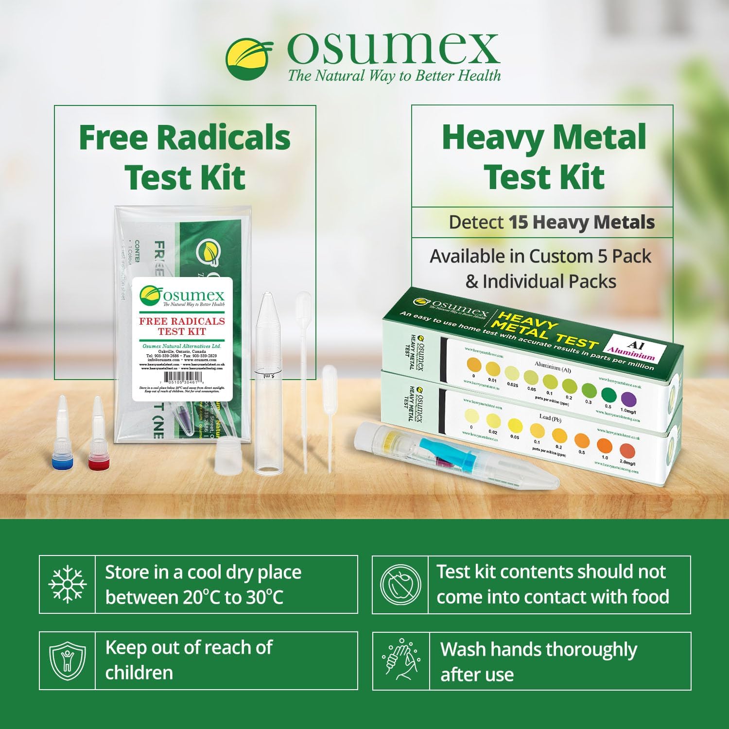 Heavy Metal Mercury Test Kit 1 Pack Heavy Metals Test - Drinking Water Test Kit, Heavy Metal Test Kit, Mercury Testing Kit