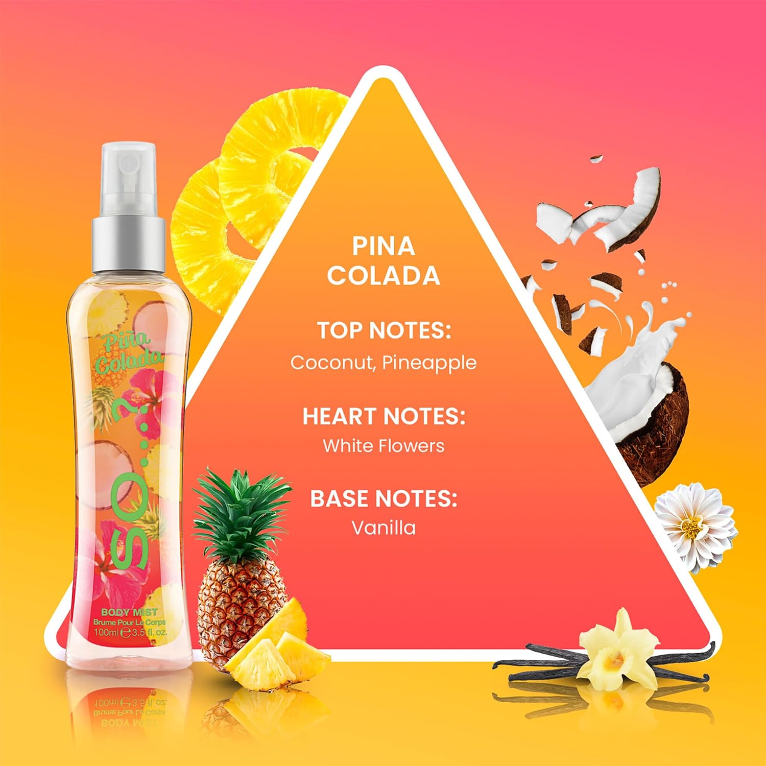 Musk Body Mist by So…? - Woody Scent - Perfume for Women with Bergamot, Toffee, Vanilla Notes - Gifts for Women - Body Spray for Women - 3.5 oz