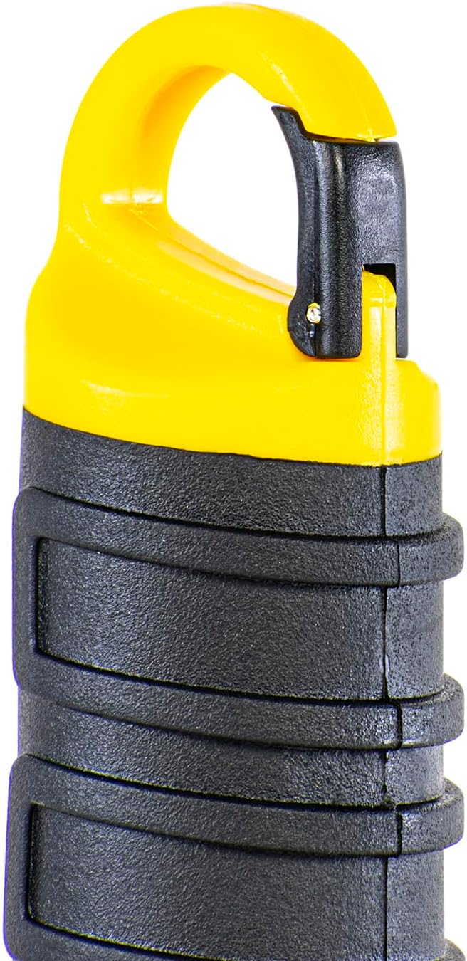Dorcy 150 Lumen Floating Water Resistant LED Flashlight with Carabineer Clip, Yellow (41-2510)