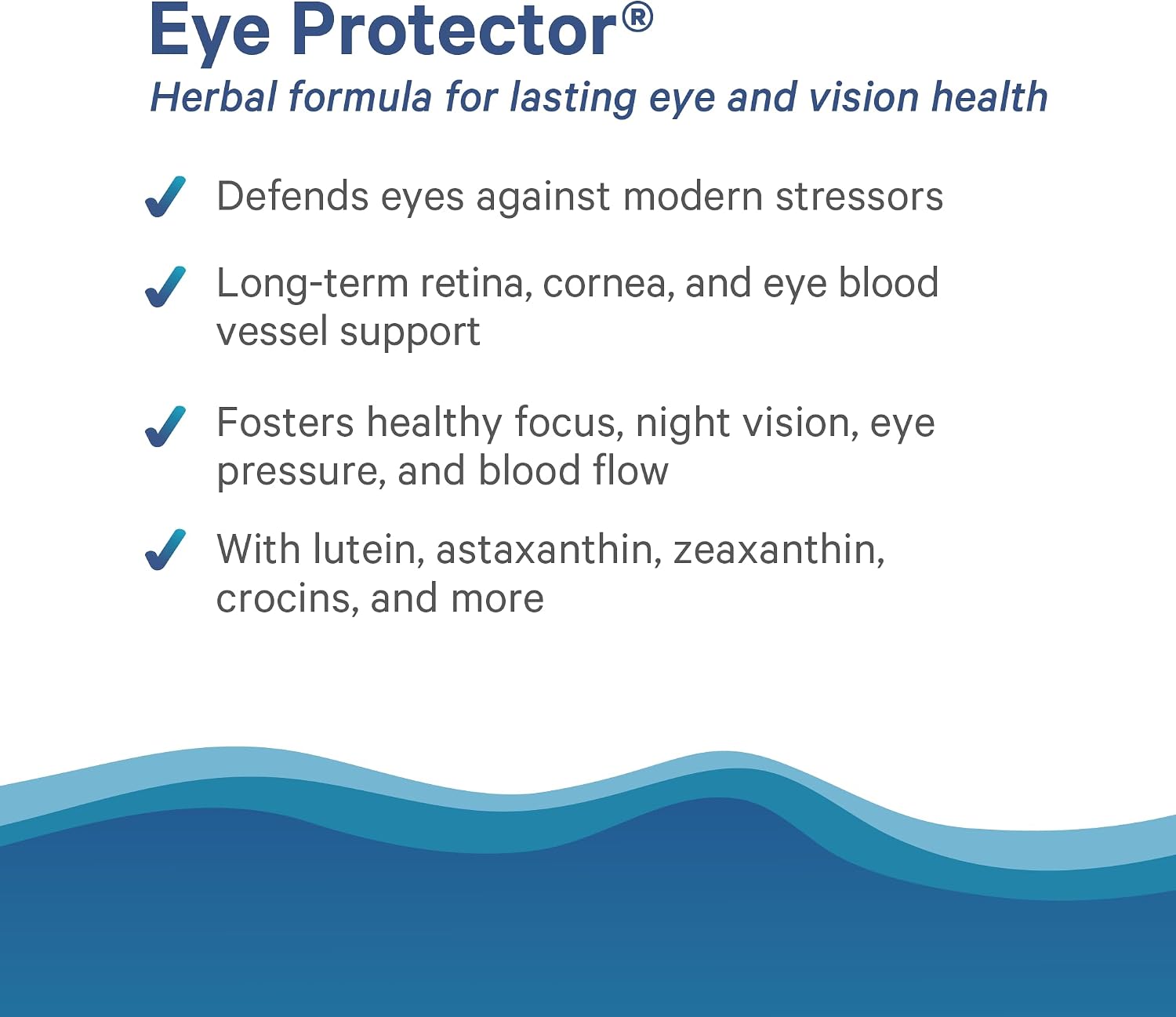PURE SYNERGY Eye Protector | 100% Natural, Vegan Eye Health Supplement | with Organic Astaxanthin, Lutein
