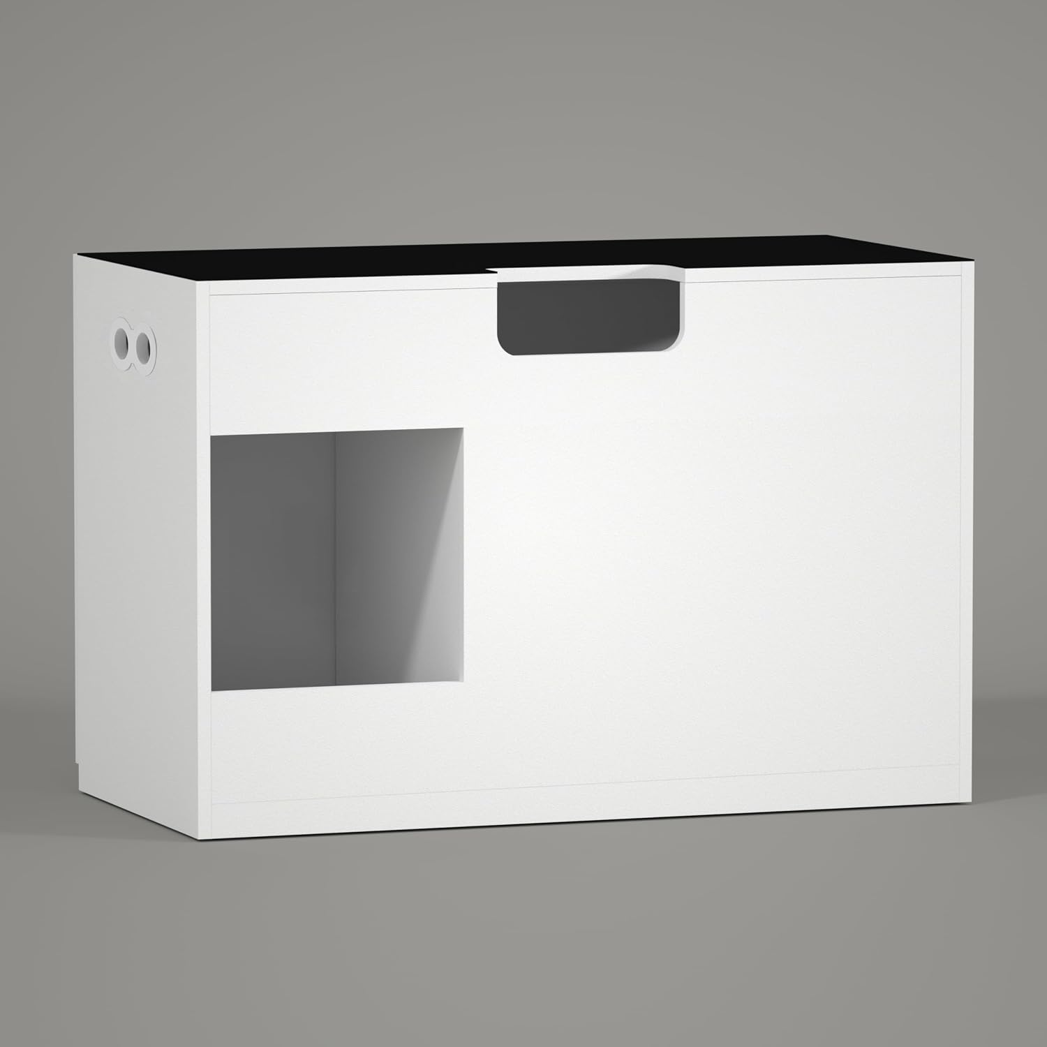 LANDEN Wooden Aquarium Stand & Cabinet, 20 Gallon Fish Tank, 17.7x17.7in