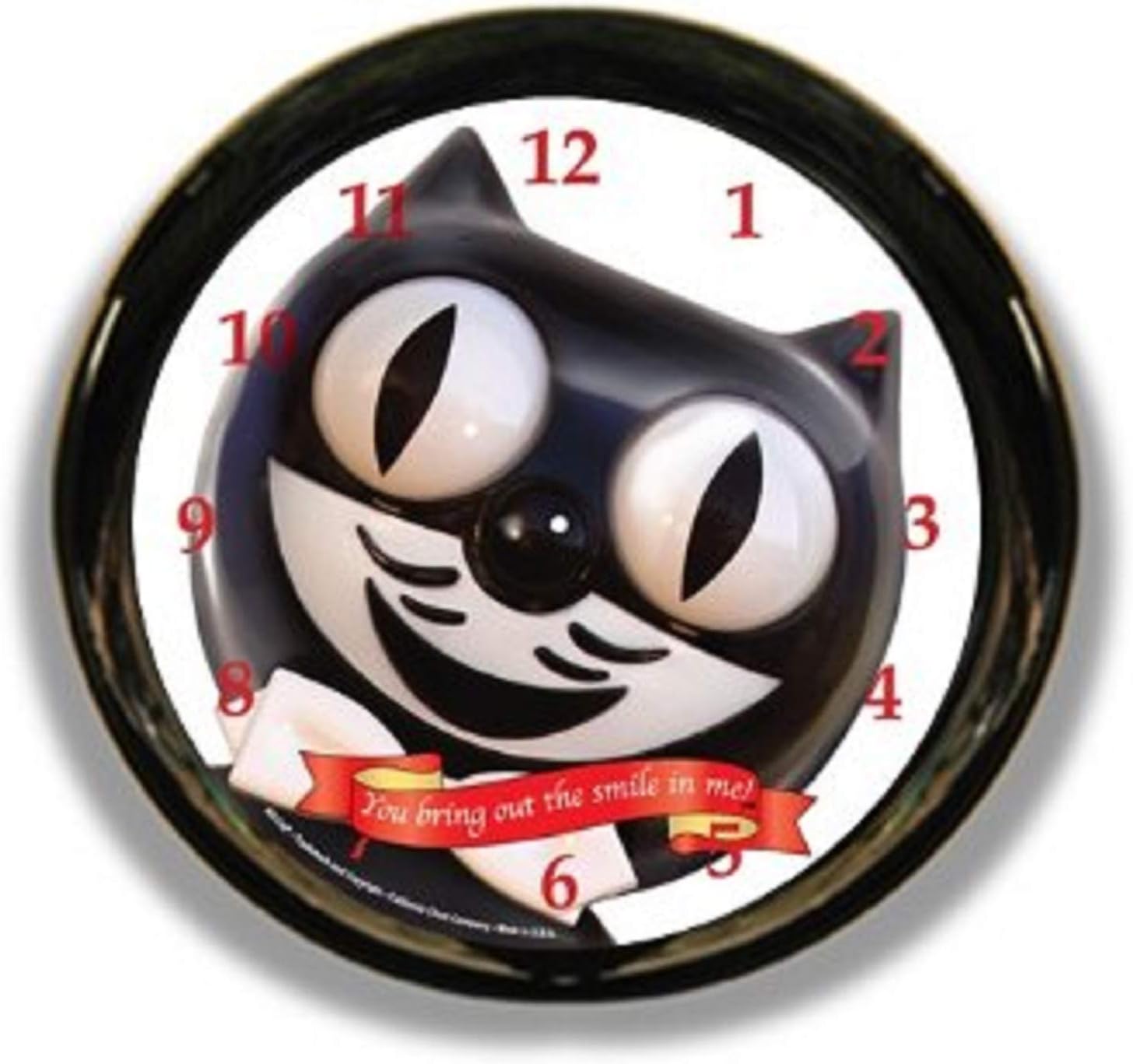 Kit-Cat Retro Round Wall Clock