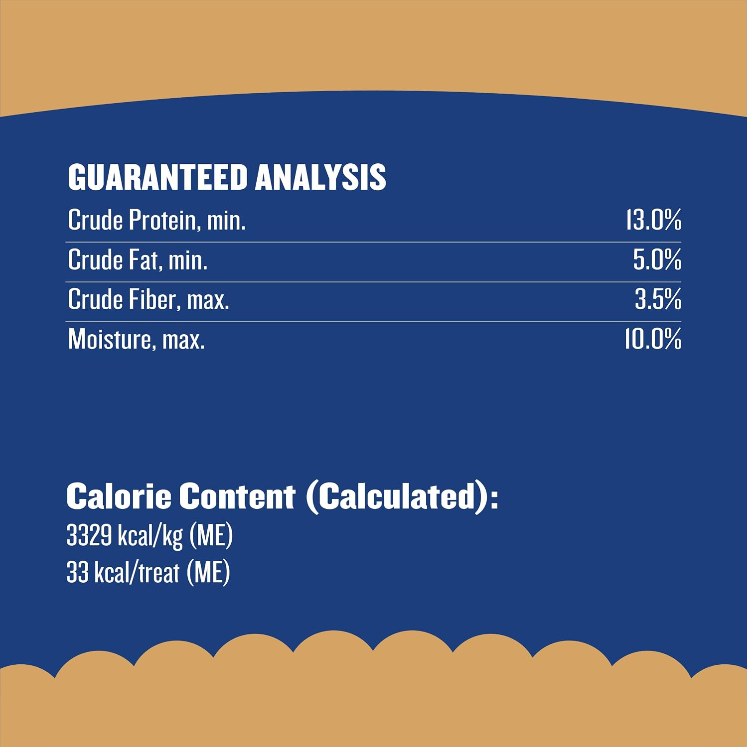 Pet Life Biscuits with Peanut Butter and Molasses Crunchy Dog Treats, 4lb