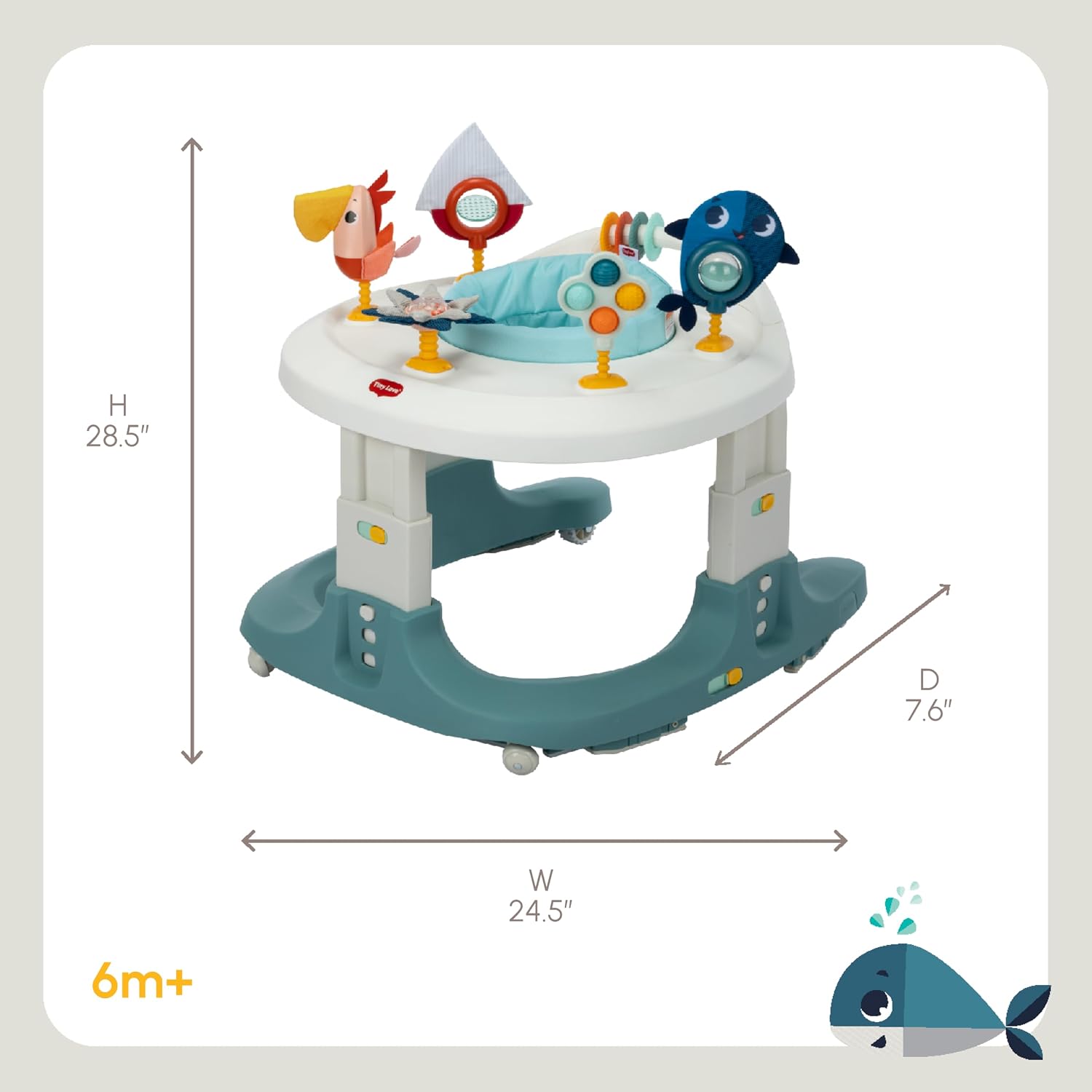 Tiny Love 4-in-1 Here I Grow Mobile Activity Center, Magical Tales