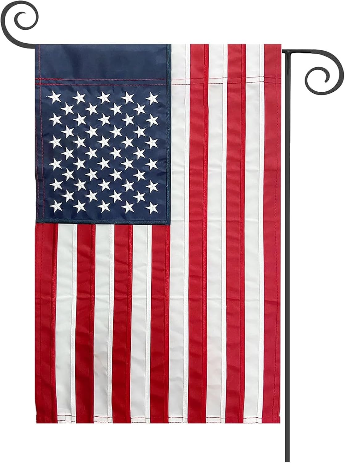American Flag USA Garden Flag 12 x 18 - Patriotic Double Sided Small Flags for Yard