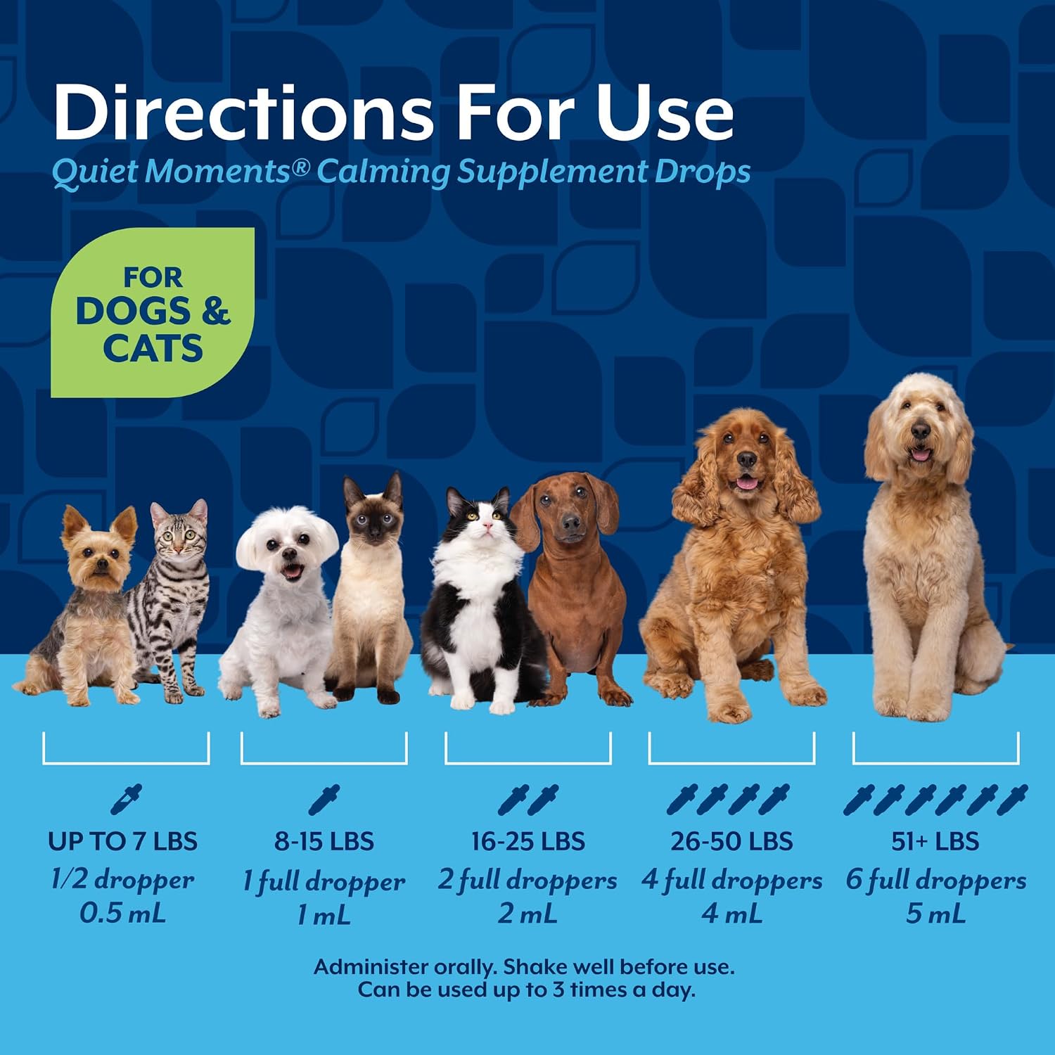 NaturVet Quiet Moments Calming Drops for Cats & Dogs - 2 Oz