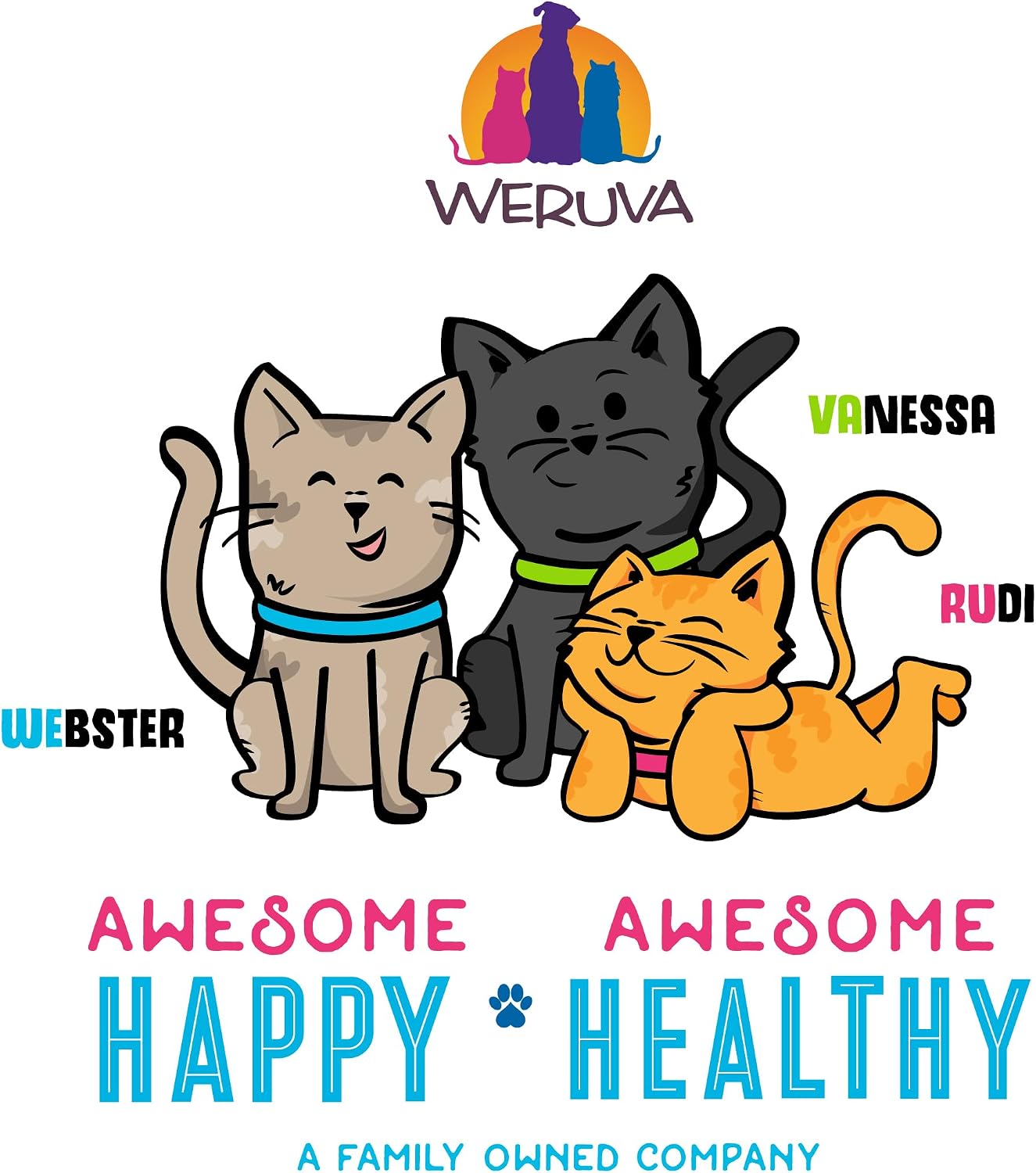 Weruva BFF Minced Natural Wet Cat Food, Batch O Besties Variety Pack, 5.5oz Can, Pack of 8