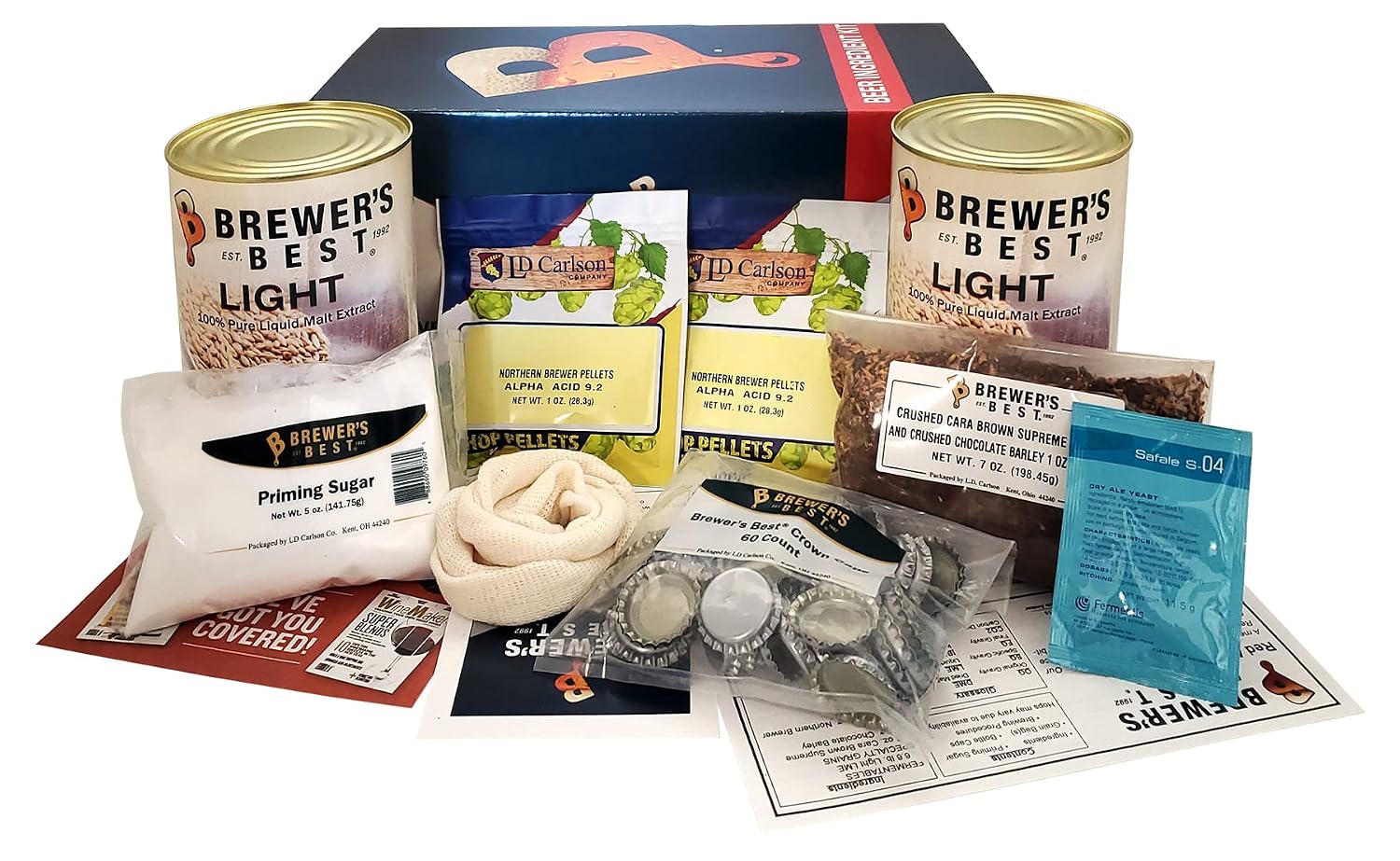 Red Ale Homebrew Beer Ingredient Kit by Brewer's Best
