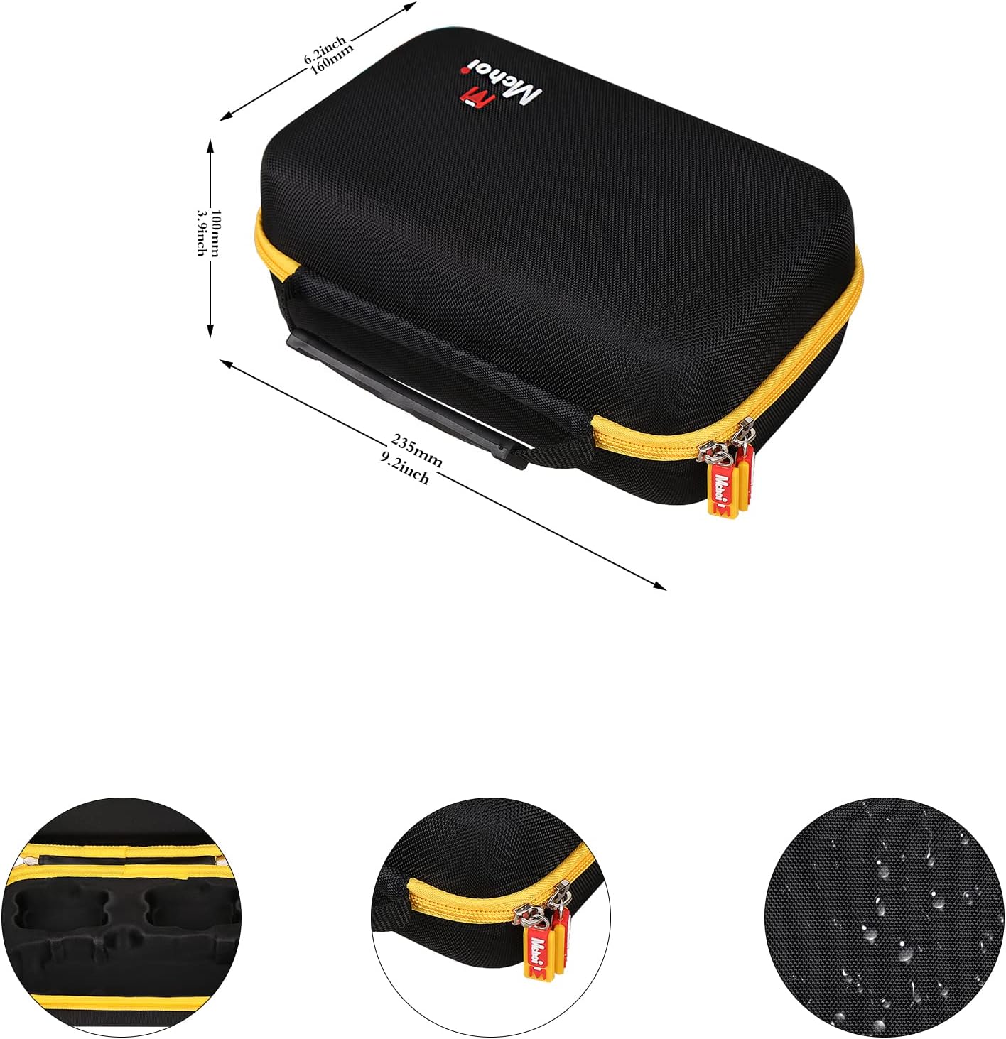 Hard Carrying Case Fits for DEWALT DCF682N1 / DCF680N2 8V MAX Cordless Screwdriver Kit, Gyroscopic, Case Only