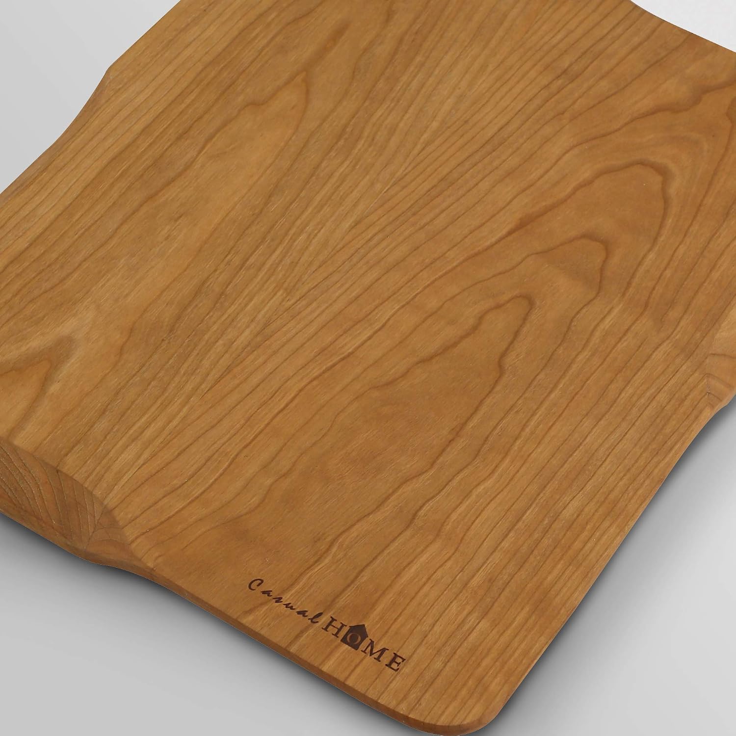 Casual Home Delice Rectangle Juice Drip Groove Cutting Board 15.5" Wx11 Dx0.75 H, Maple