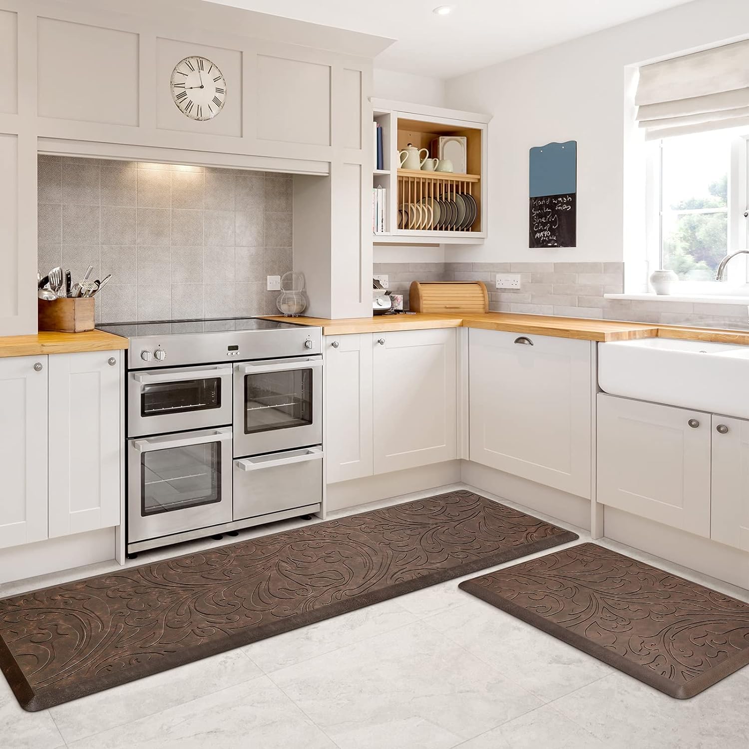 Kitchen Mat Cushioned Anti-Fatigue Comfort Standing Mat Rug for Home,Office