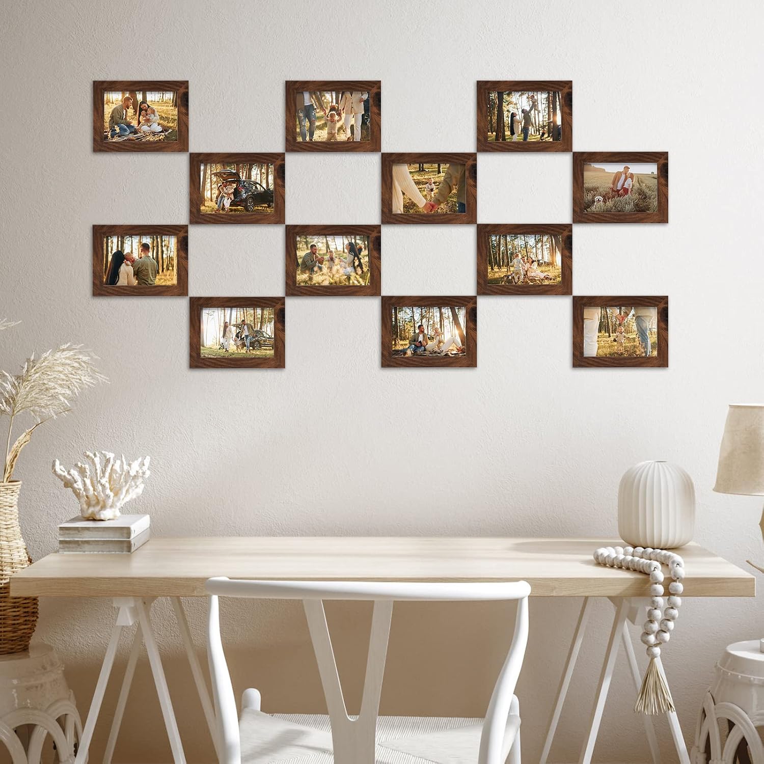 Giftgarden Black 8x10 Picture Frame Bulk, Multi 8 x 10 Photo Frames Set for Wall Hanging or Tabletop, 12 Pack