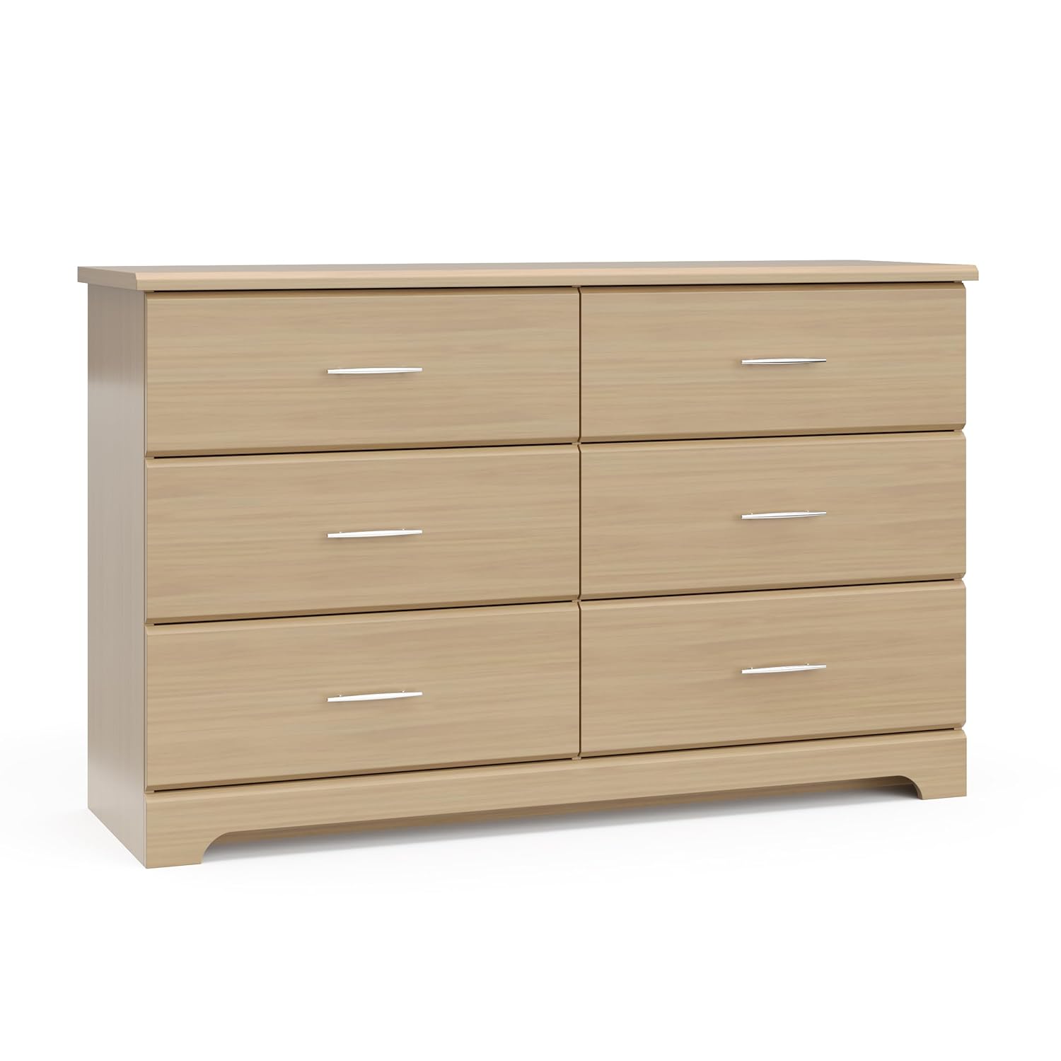 Storkcraft Brookside 2 Drawer Changing Table Dresser, Pebble Gray