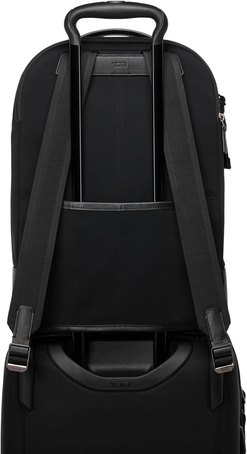 TUMI Harrison Warren Backpack, 15-Inch Laptop Backpack, Black Bombe