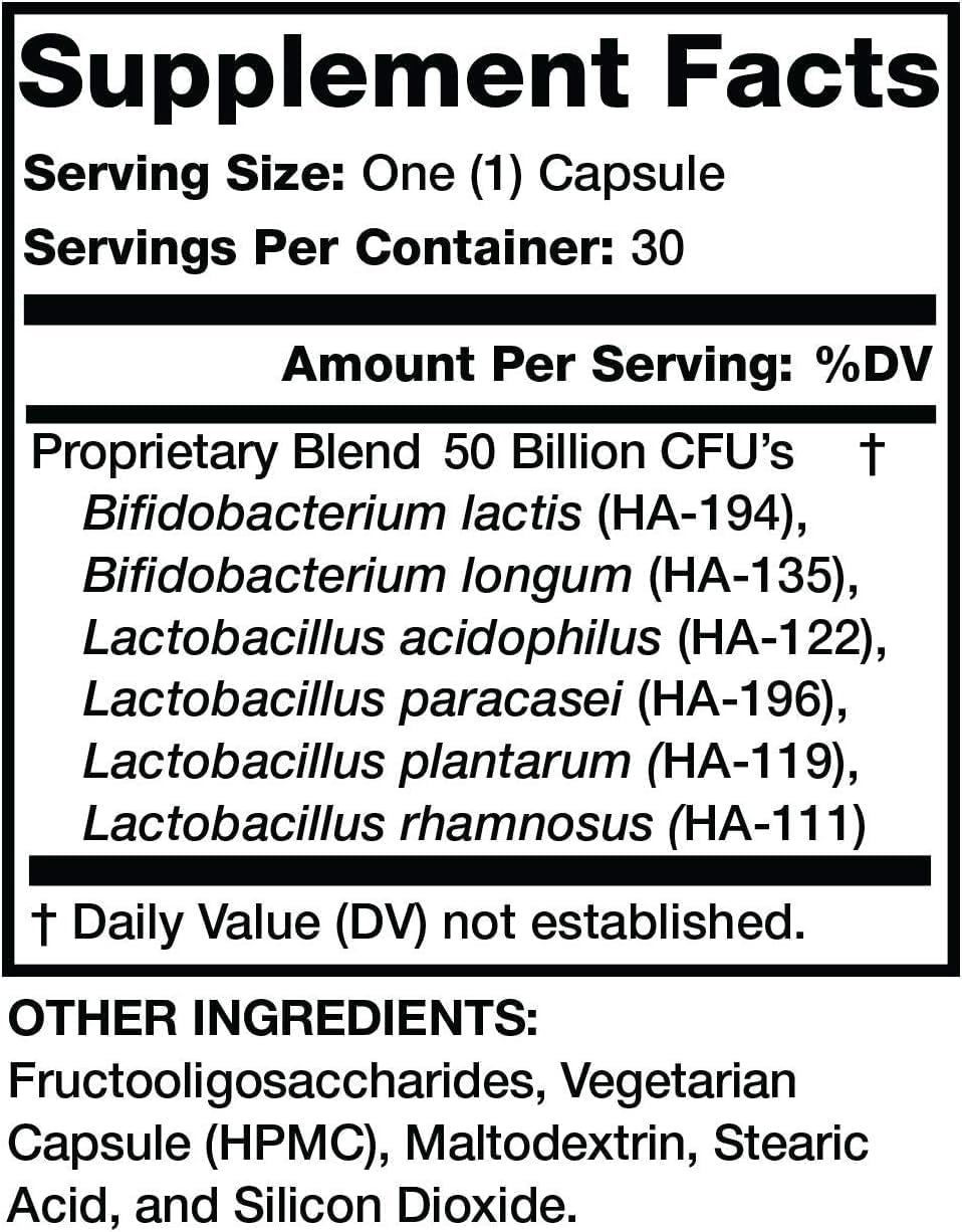 Olympian Labs Complete Prebiotic and Probiotic Supplement - 25 Billion Live Shelf Stable Cultures - 30 Vegetarian Capsules, Helps Restore the Natural Balance Within the Digestive Tract.