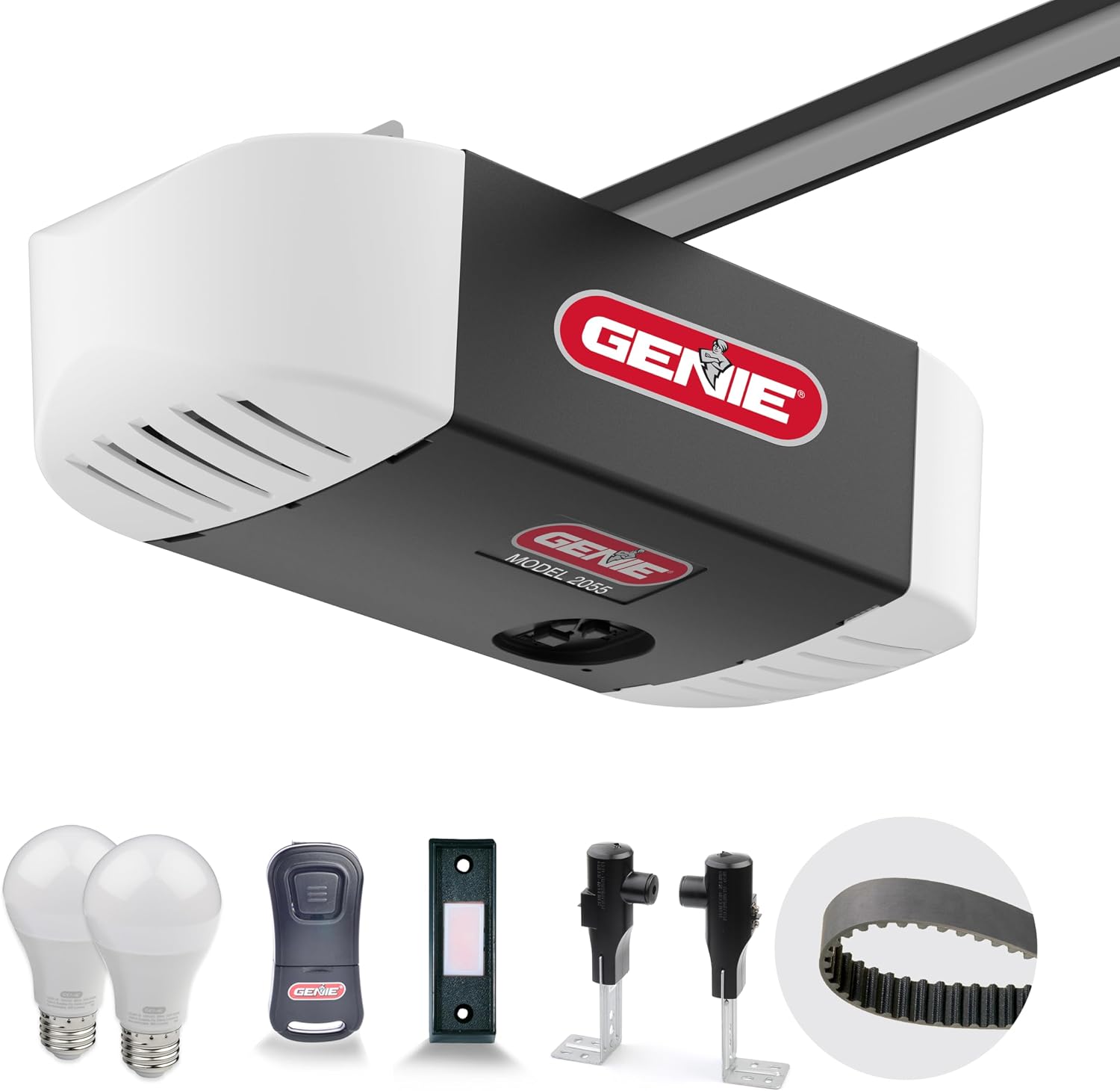 Genie Stealth 500 Ultra-Quiet Belt Drive Garage Door Opener, Model 2055-LO