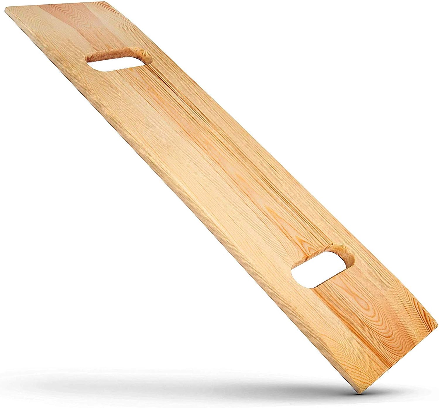 DMI Transfer Board and Slide Board Made of Heavy-Duty Wood for Patient, Senior and Handicap Move Assist and Slide Transfers, Holds up to 735 Pounds