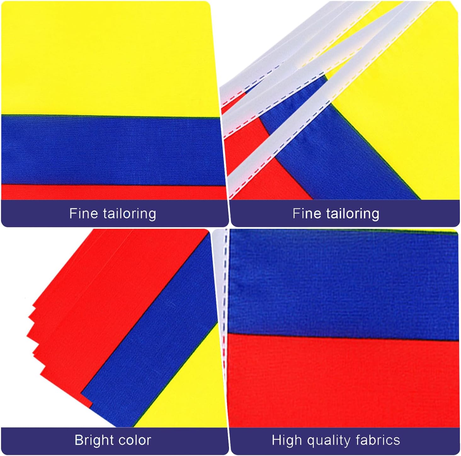 Nicaragua String Flags Banner Mini Small Nicaraguans Flag Bunting Patriotic Hanging Decor,National Holiday, Sports Game, Fiesta & Themed Party,18 Feet 20 Flags