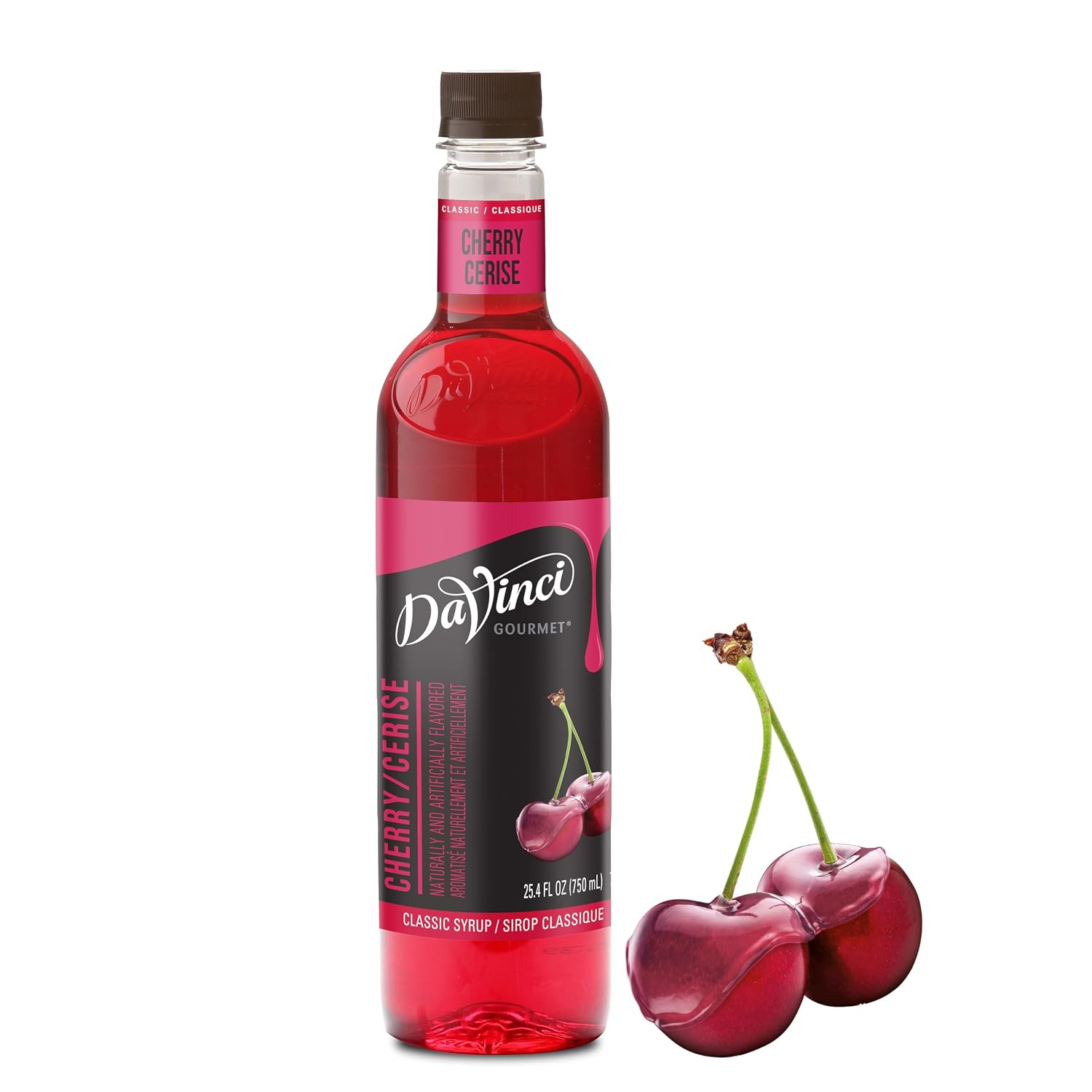 DaVinci Gourmet Classic Strawberry Syrup, 25.4 Fluid Ounces, Kosher, 1 Count