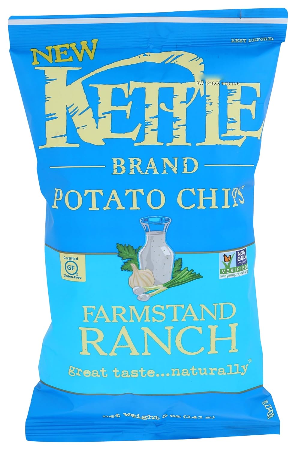 Kettle Foods Chip Potato Nat Jalapeno, 5 oz