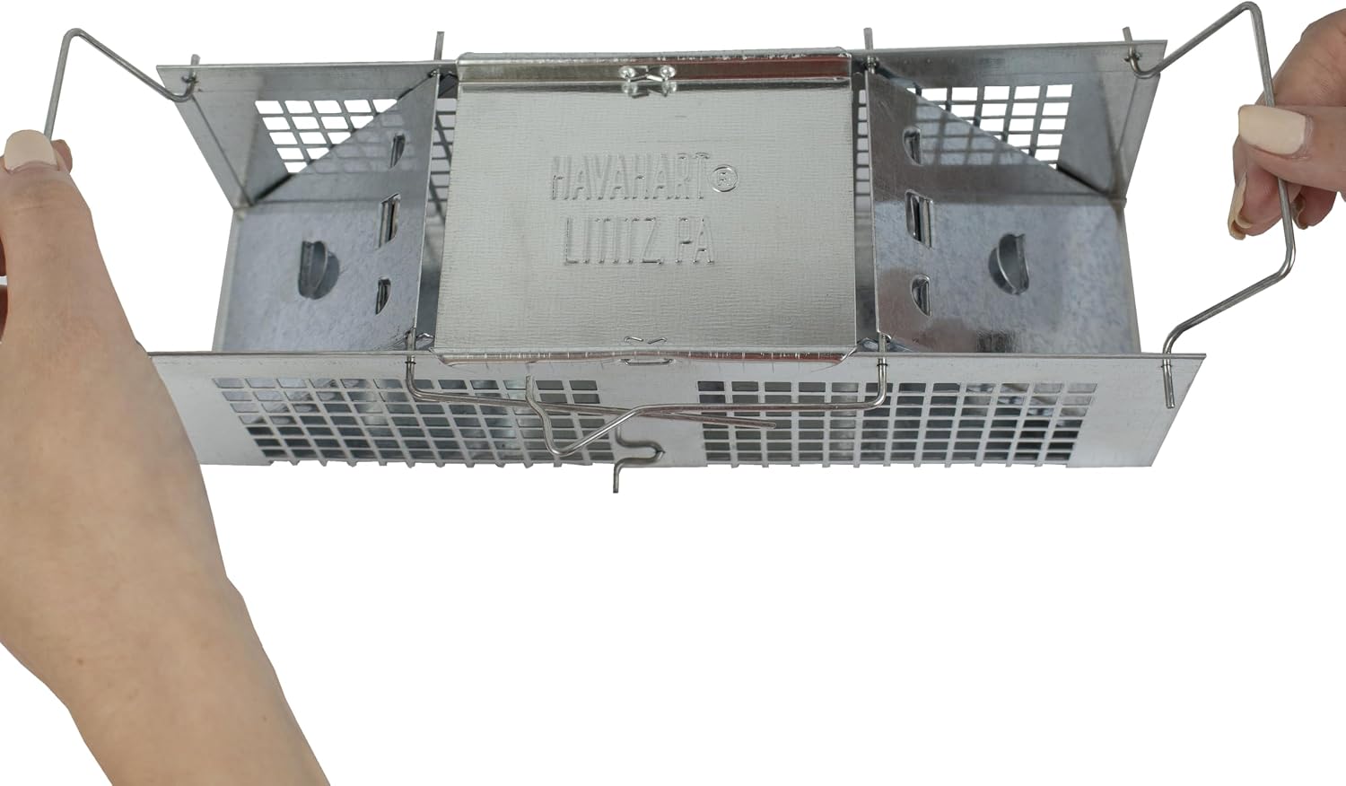 Havahart X-Small Animal Trap, 2-Door Humane Trap for Mice, Voles, Shrews | Humane Catch & Release Trap for Moles & Small Rodents