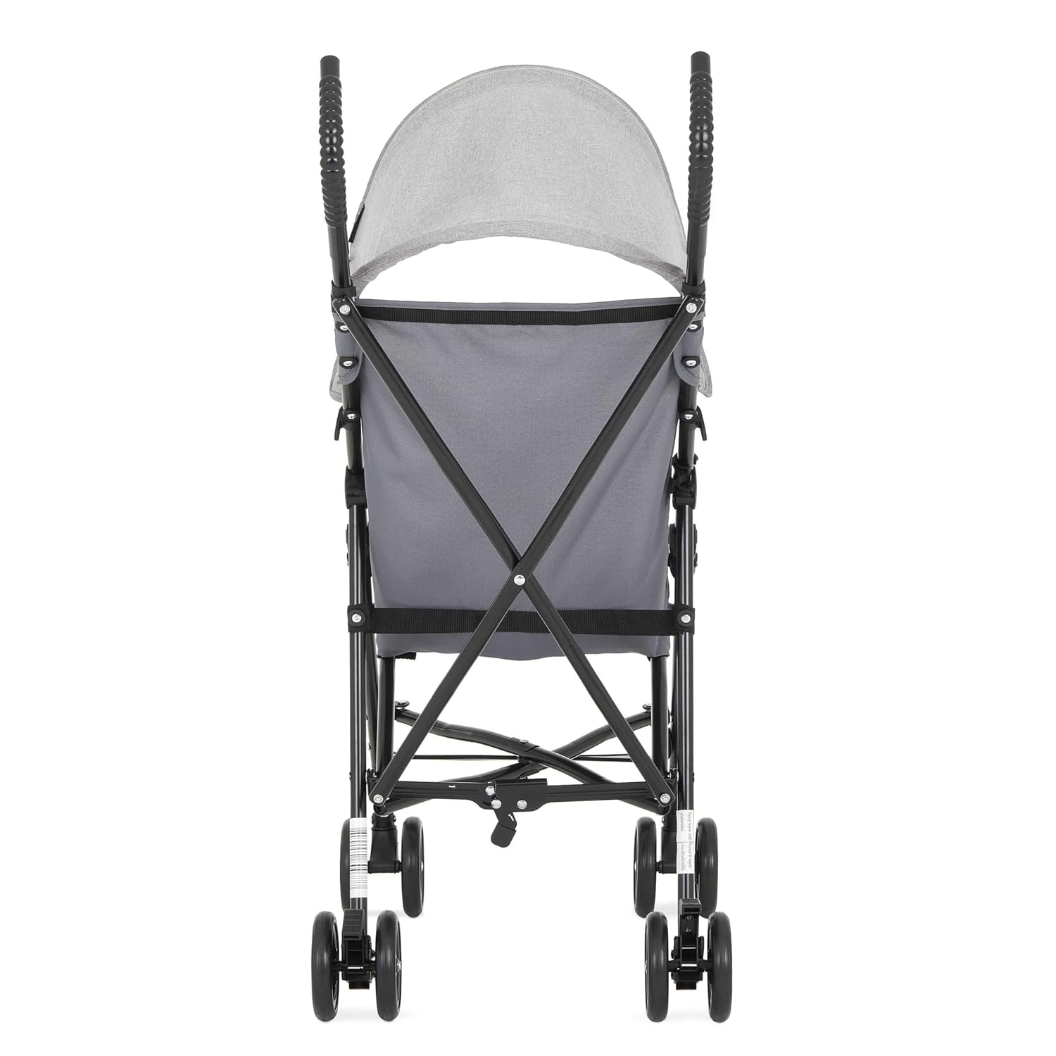 Dream On Me Aero Travel Umbrella Stroller, 1-Hand Fold, Lightweight, Black | 3 Point Safety Harness, Dual Brakes, Adjustable Removable Canopy, Sturdy Steel Frame, Compact, For Toddlers 6-36 months