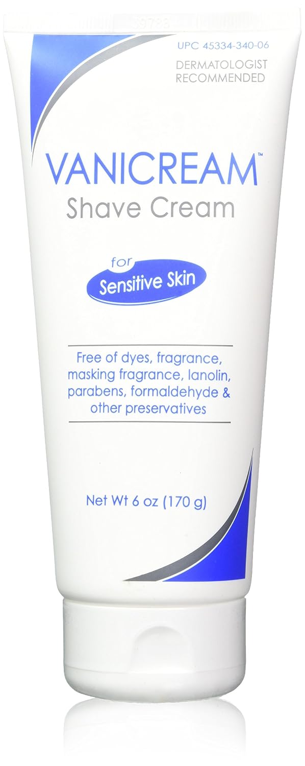 Vanicream Vanicream Shave Cream For Sensitive Skin, 6 Oz (3 pack)
