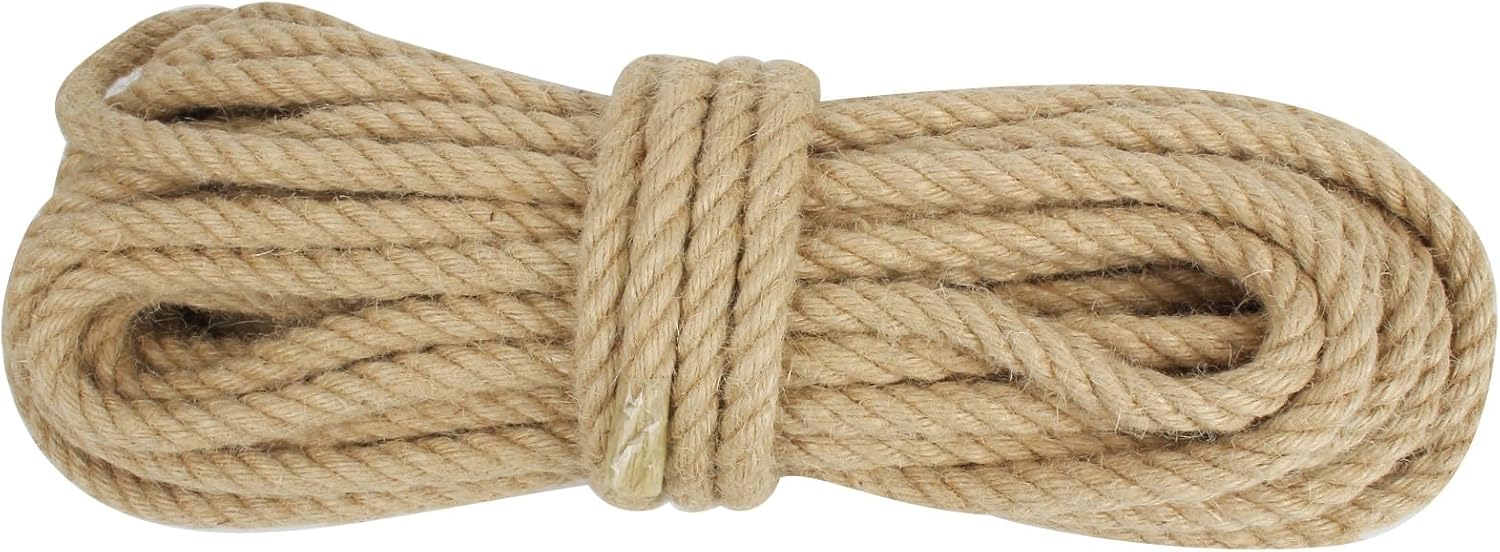 1" X 100' Treated Manila Rope Boat Docks Tree Farm Dock Deck
