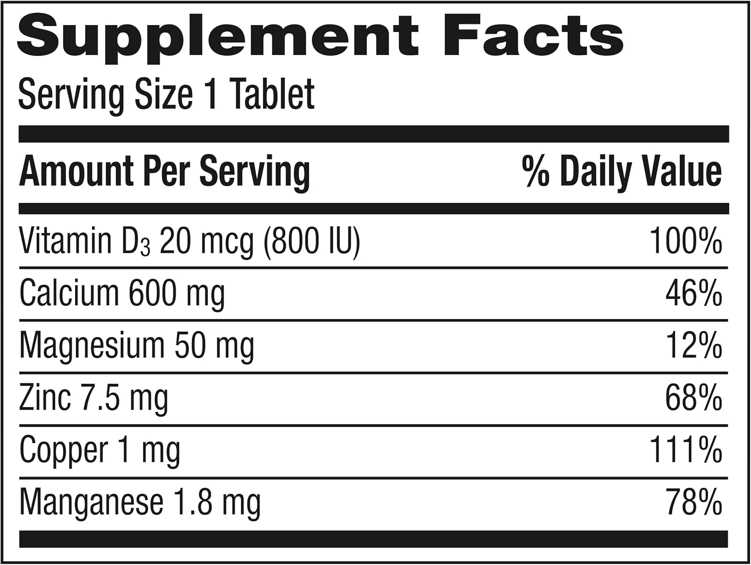 Caltrate 600 Plus D3 Vitamin D and Calcium Supplement Tablets, 165 Count | Highest Level of Vitamin D3, Maximizes Calcium Absorption to Support Strong Bones and Daily Function