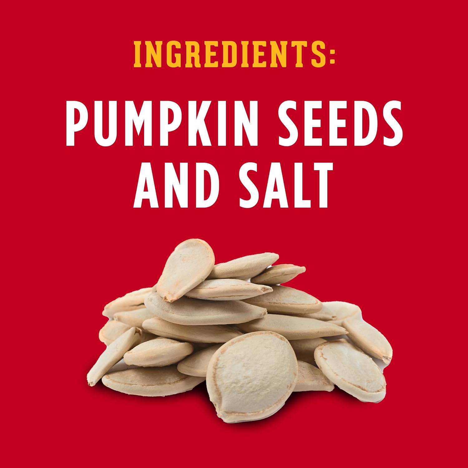 DAVID Roasted and Salted All Natural Pumpkin Seeds, 2.25oz.