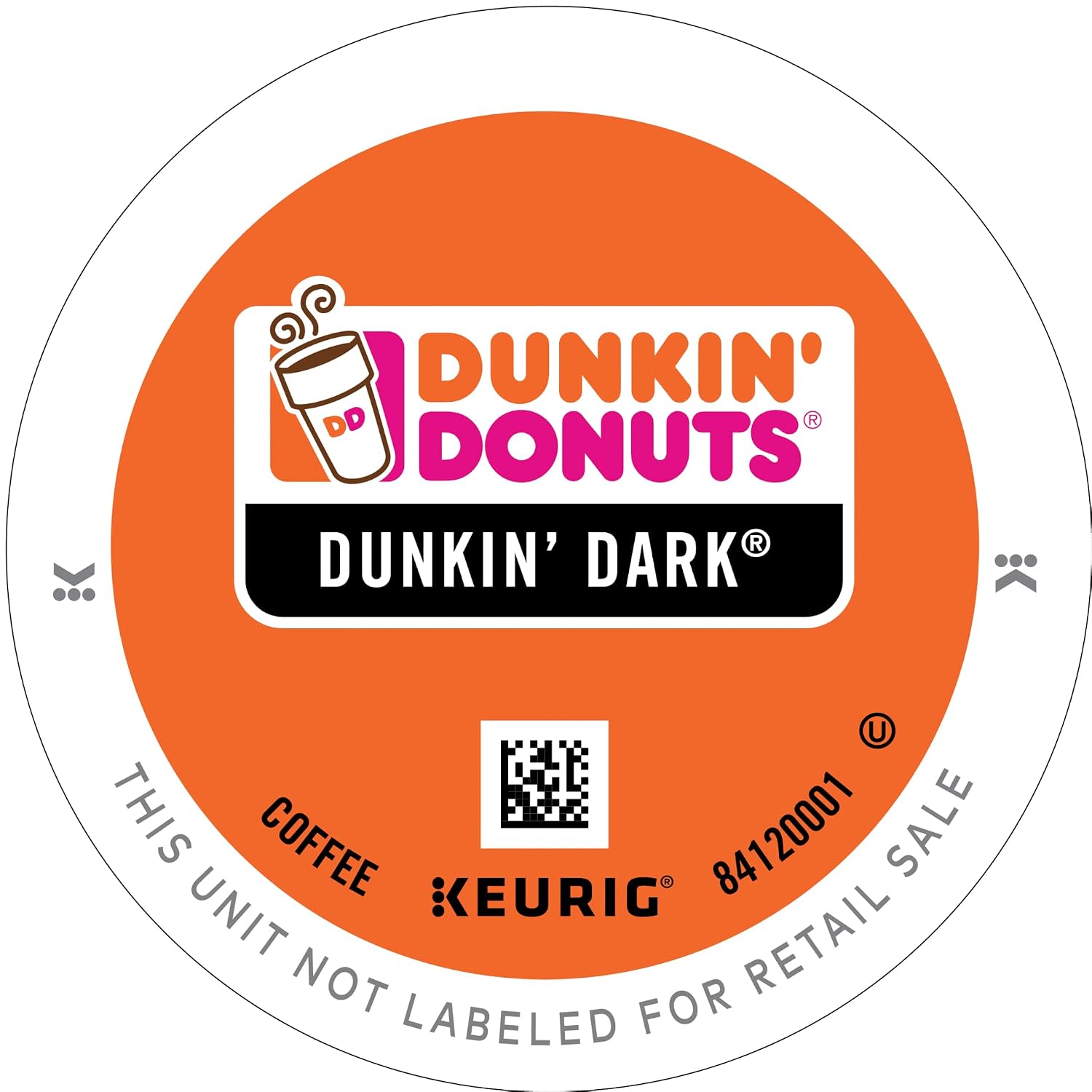 Dunkin' Donuts 2091512 Original Blend Coffee K-Cup Pods Medium Roast 44/Box (006933)