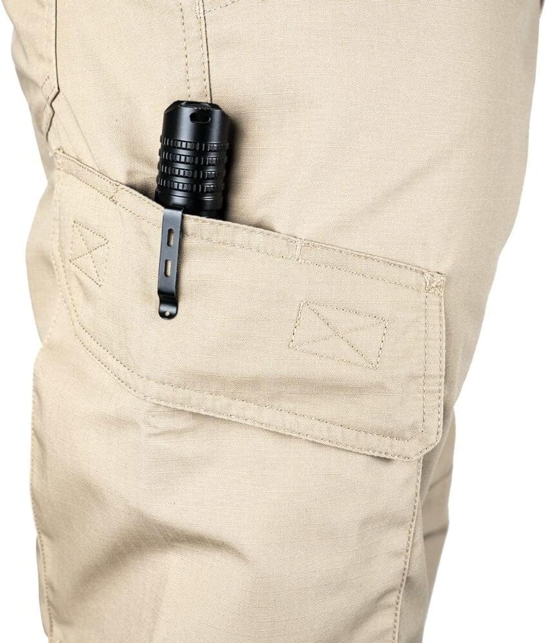 LA Police Gear LAPG Men's Urban Ops Tactical Pants | Gusseted Crotch, Ripstop, Water & Stain Resistant Work Pants for Men