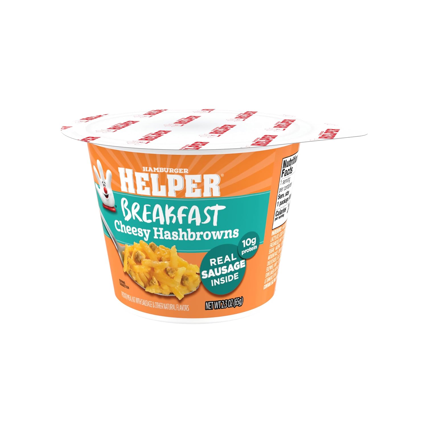 Hamburger Helper Beef Pasta Microwave Cup (2 oz - 6 Pack) No Artificial Flavors, Ready in 4 Minutes, Quick Meals for Midweek Dinners, Busy Evenings & Families On-the-Go