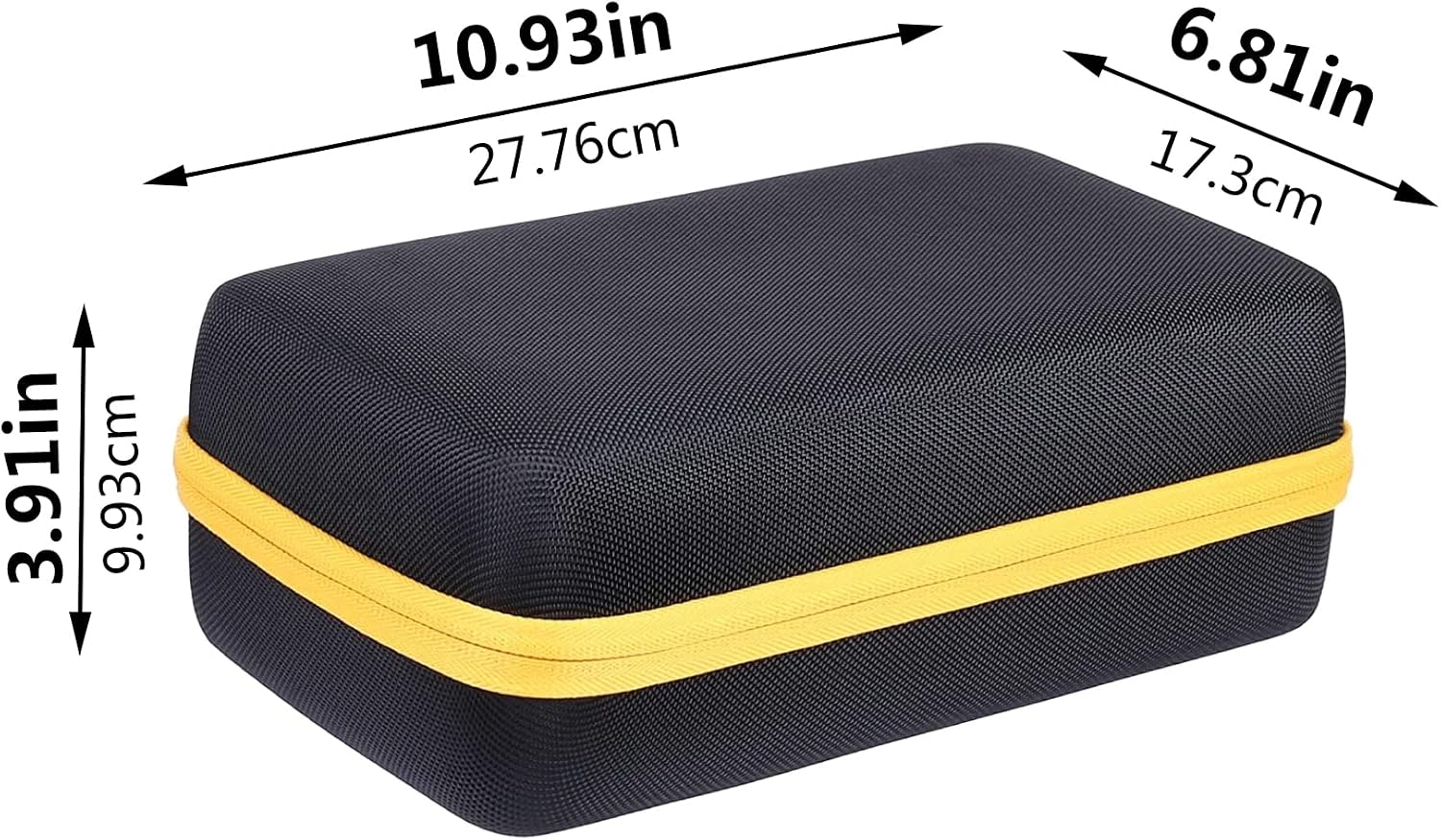 khanka Hard Storage Case for Dewalt DCR008 USB-C Speaker+DCF682N1/DCF680N2 | EVA Hard Shell, Mesh Pocket Accessory Storage, Workshop Tool Storage