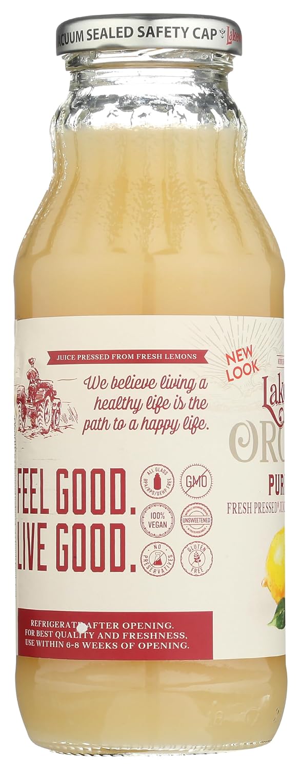Lakewood Organic Black Cherry Concentrate Juice, 12.5 Ounce (Pack of 6)