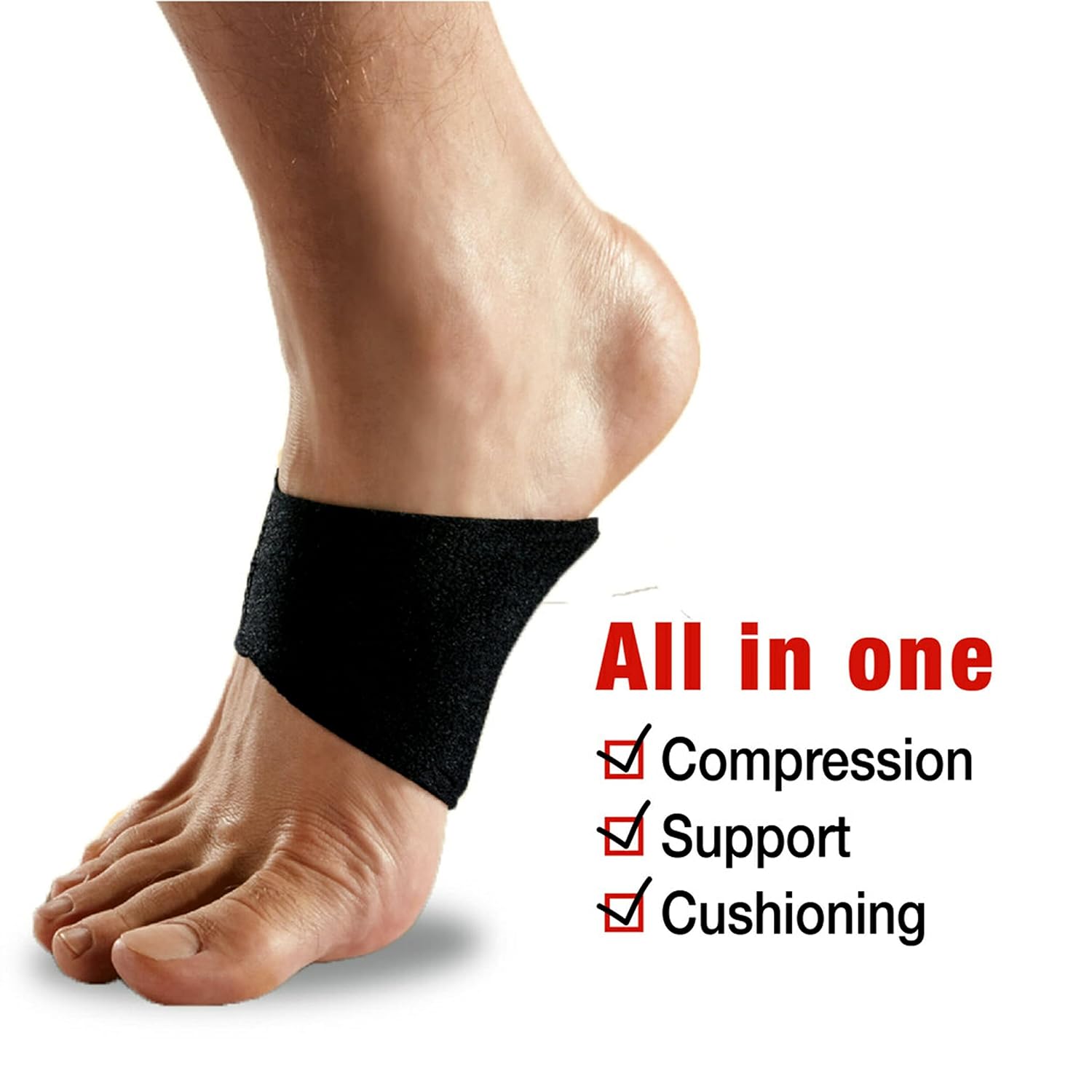 ACE Plantar Fasciitis Sleep Support, Helps Relieve Symptoms of Plantar Fasciitis, One Size Fits Most, Blue