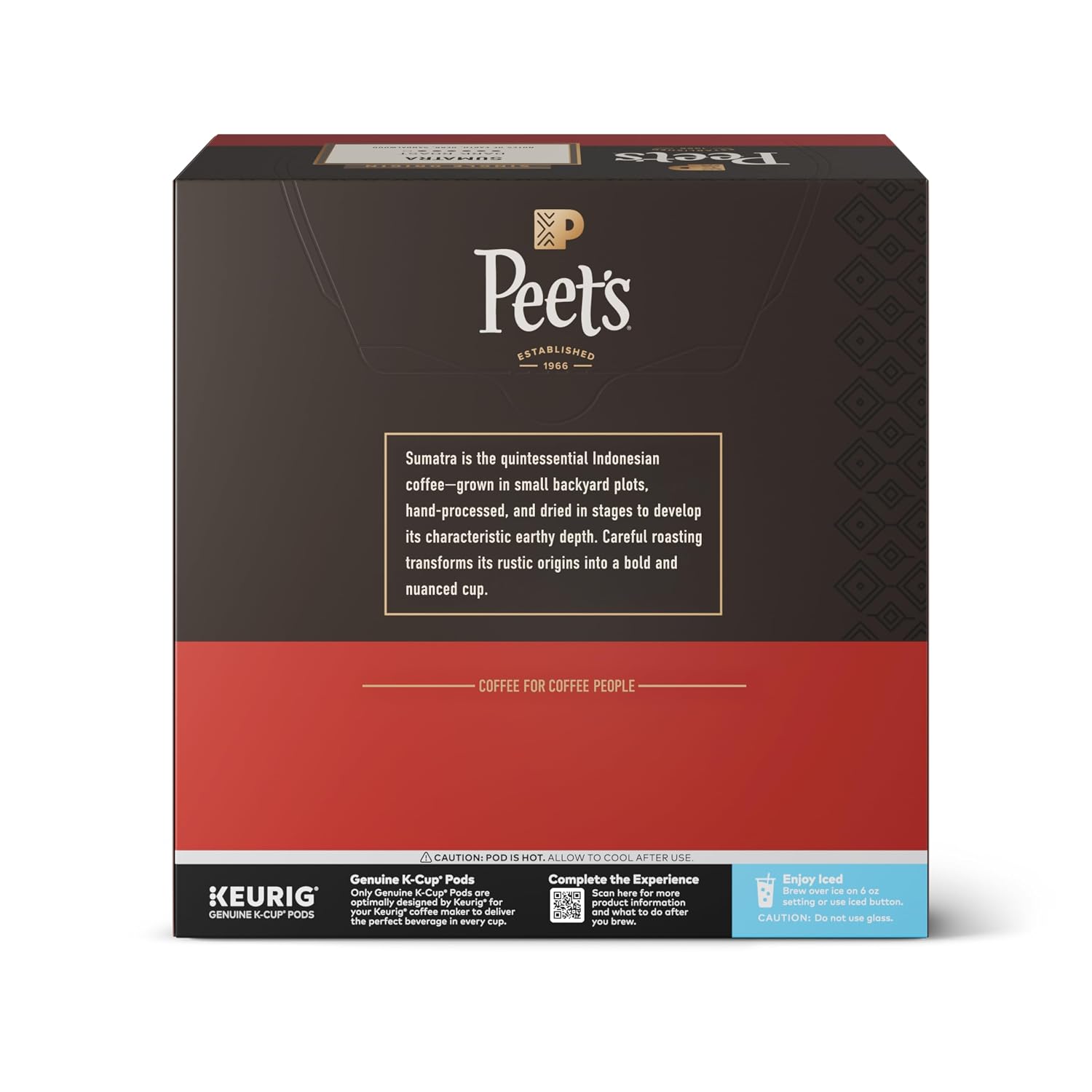 Peet's Coffee, Dark Roast Keurig K-Cup Pods, 100% Arabica Coffee - Major Dickason's Blend 32 Count (1 Box of 32 K-Cup Pods)