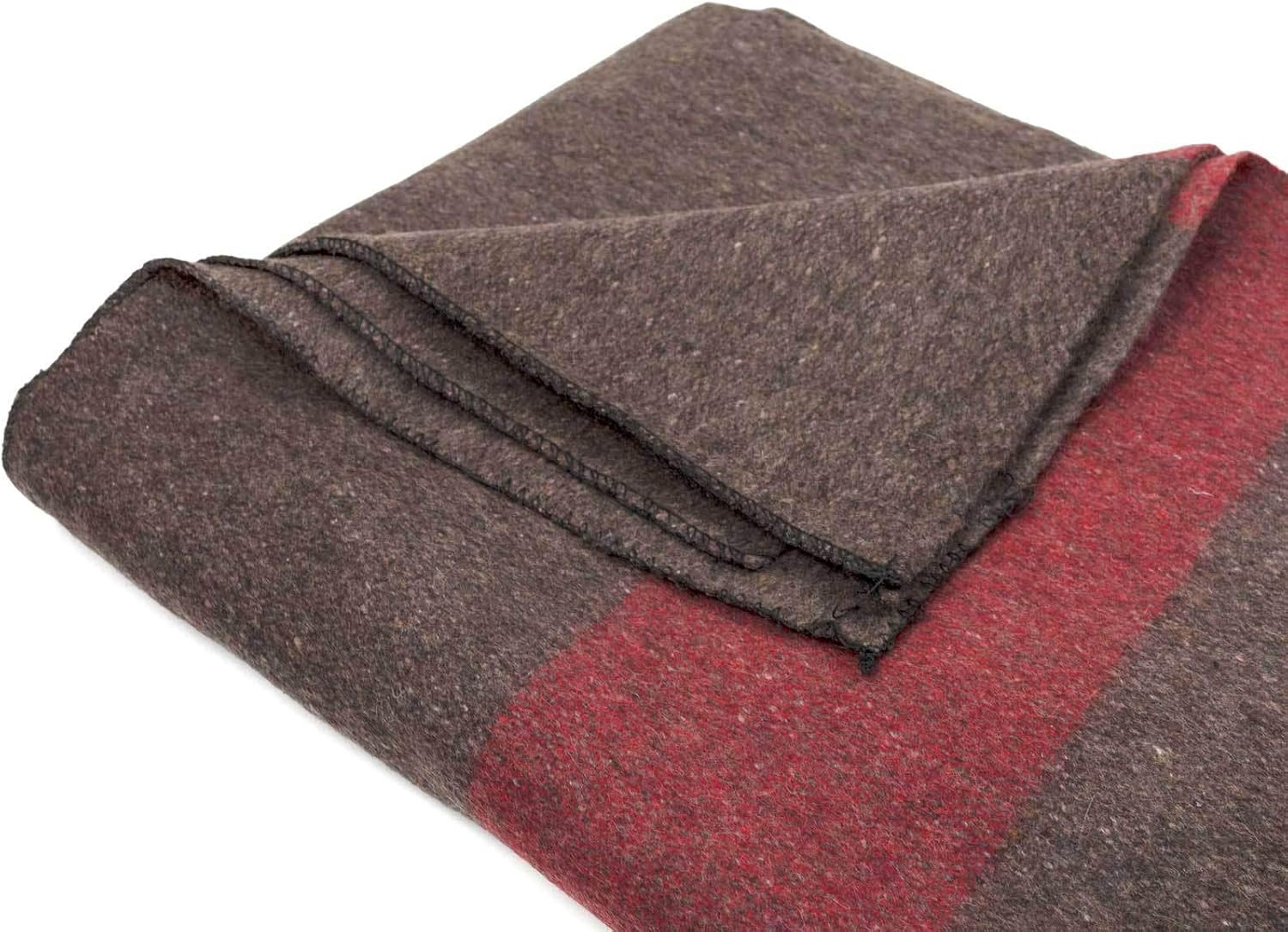 Heavy Duty Swiss Military Wool Blanket Cover, 62" x 88"