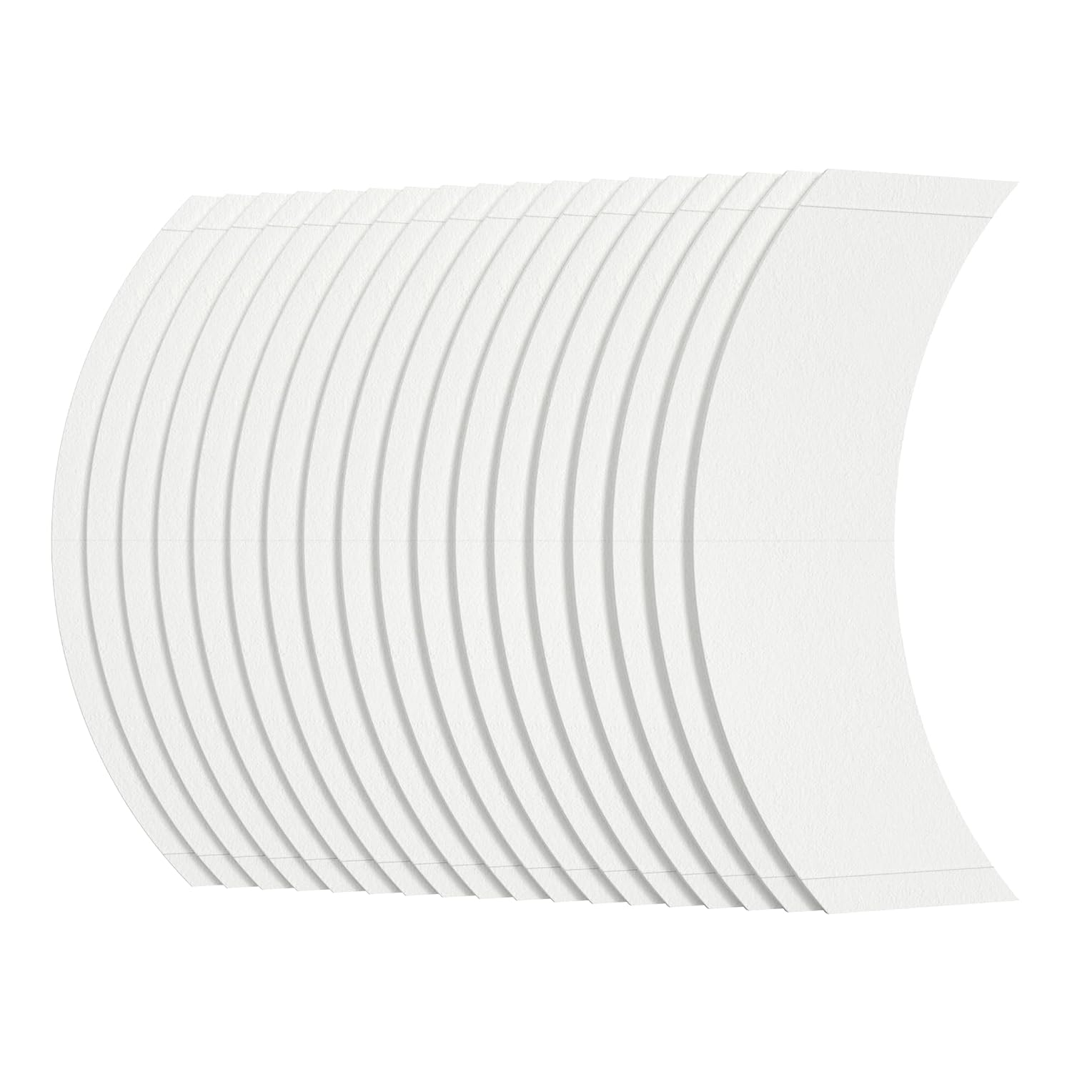 Sunshine Tape | 1522 3M Clear Wig Tape | A Curve 36 Pieces | Double Sided Clear Toupee Adhesive | Made in USA