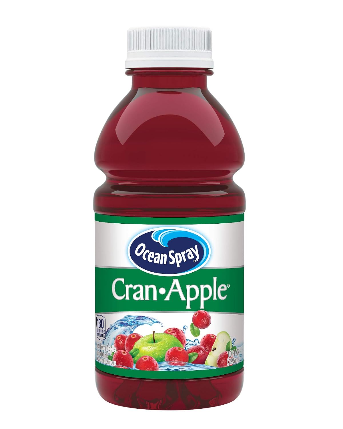 Ocean Spray® Cran-Grape® Juice Drinks, 10 Ounce Bottles, 6 Count | Ocean Spray® Cran-Grape® Juice Drinks, Made with Real Fruit Juice, 10 Fluid Ounce Bottles, 6 Count