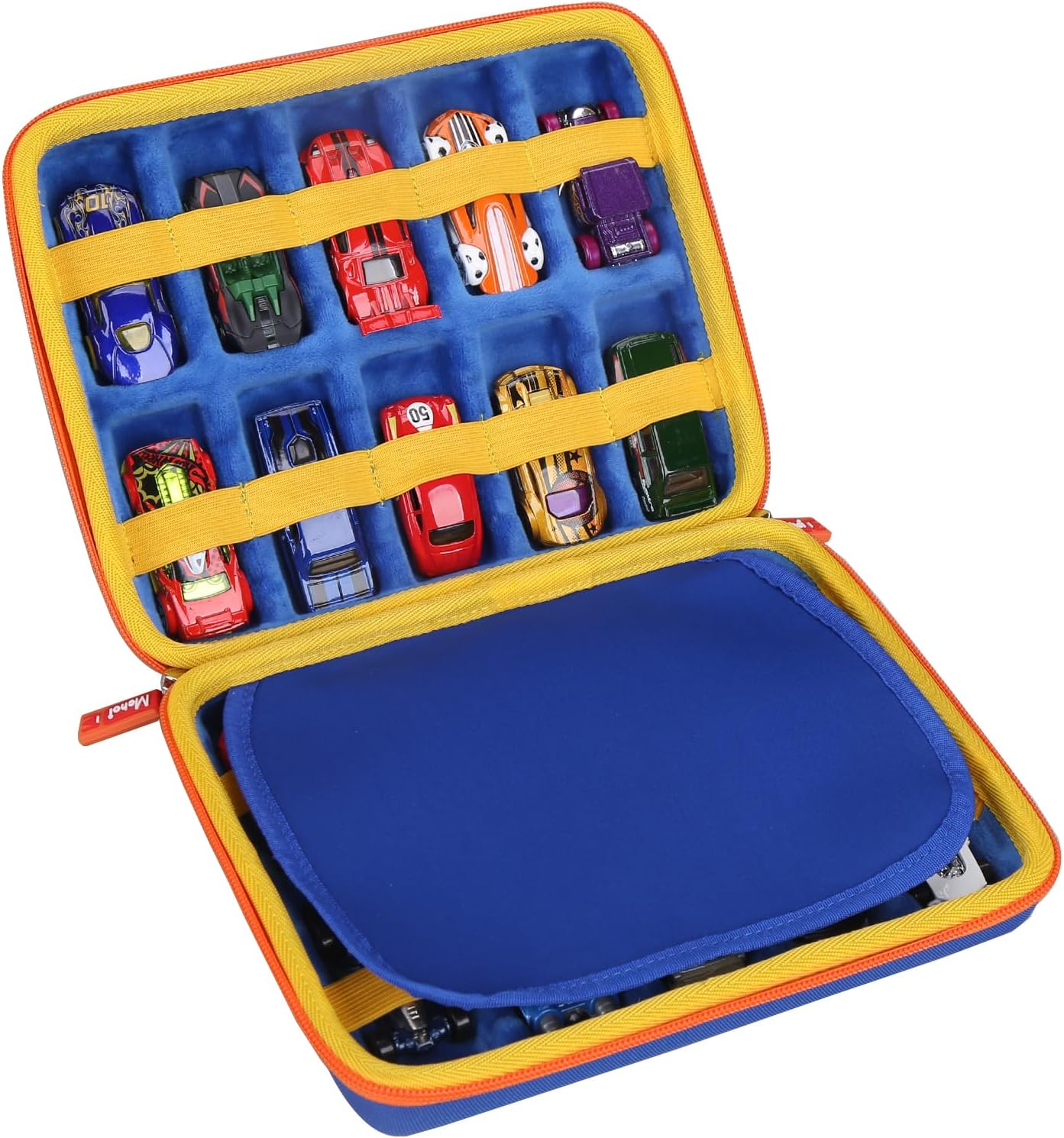Mchoi Hot Wheels Case Storage for HOT WHEELS20 Cars, Toy Car Organizer for Your Matchbox Cars Storage, Case Only