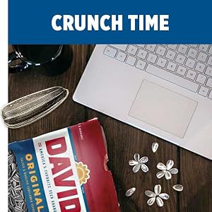 These sunflower seeds are a delicious study snack, office snack or on-the-job snack.
